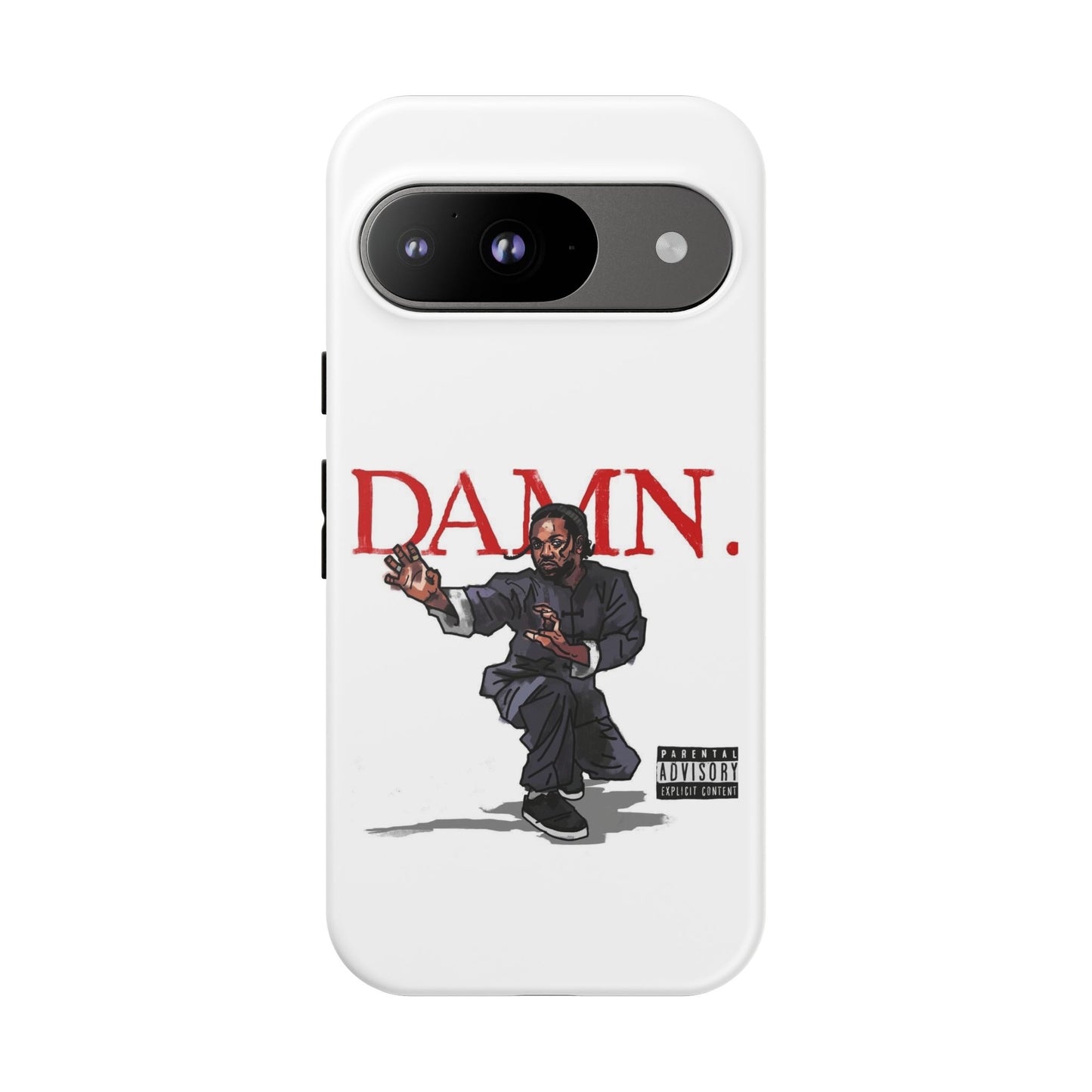 Kendrick Lamar “Kung Fu Kenny” DAMN Album Tough Phone Case – Shockproof Dual Layer Cover