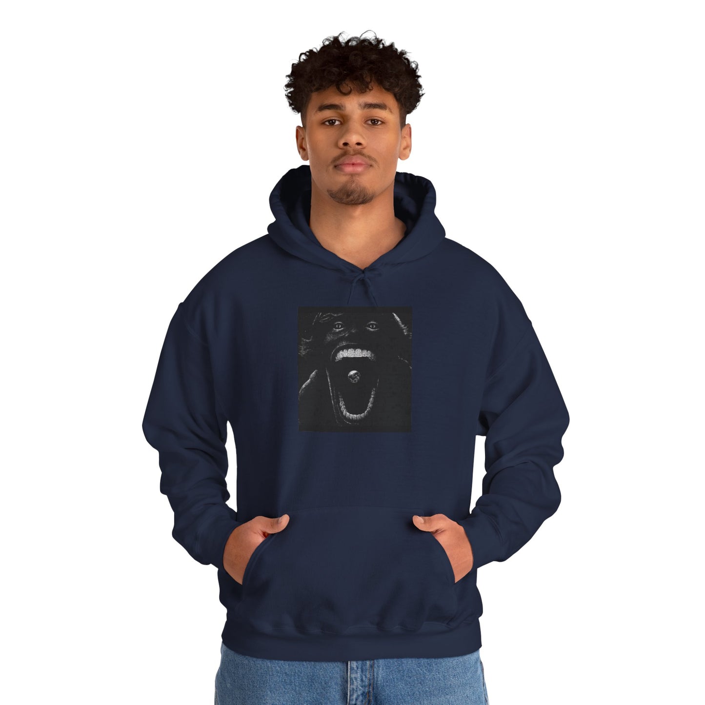 67 Meme Monster Hoodie — Scary Pullover for Meme Fans & Horror Lovers - Creepy