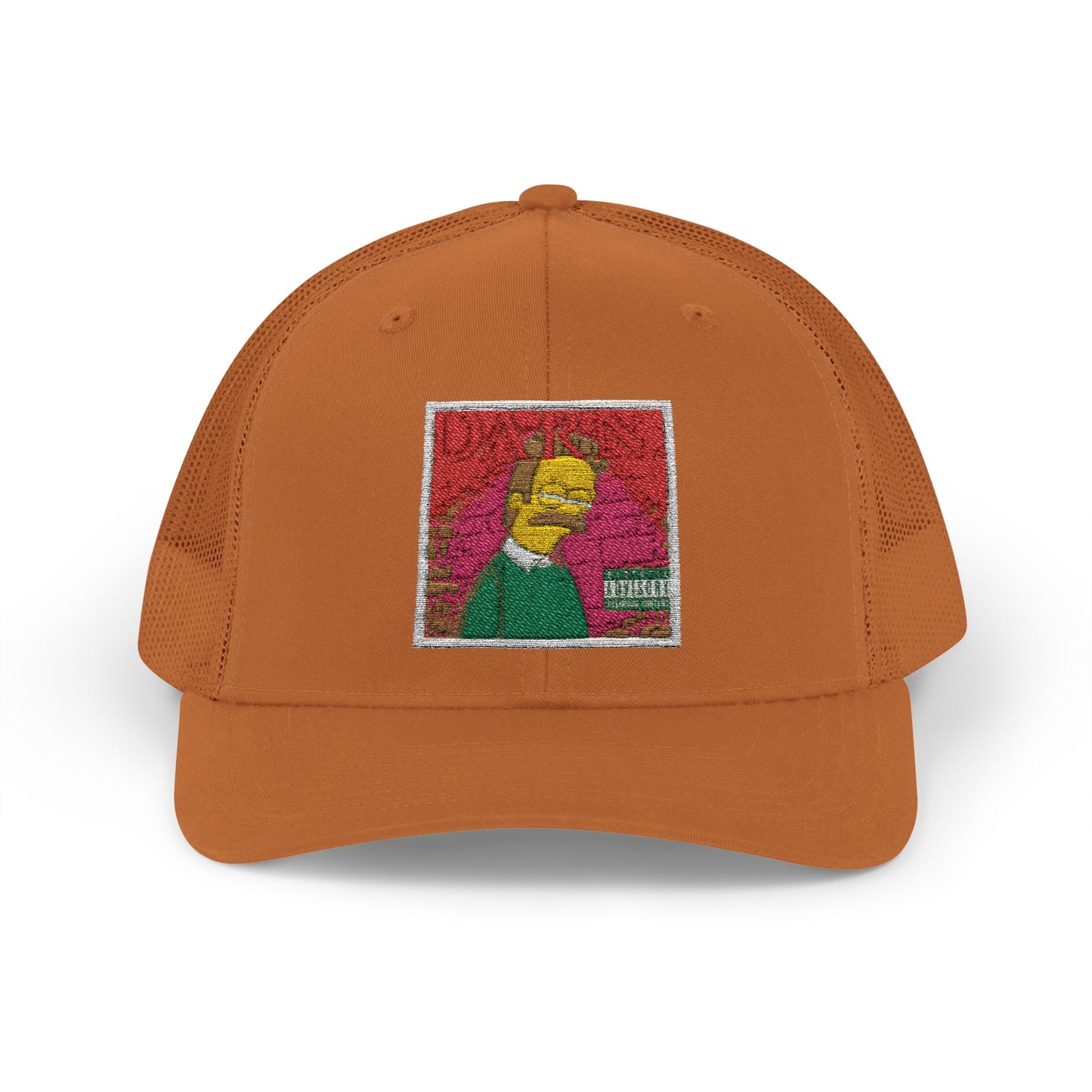 Kendrick Lamar X Simpsons 'Darn' Ned Flanders Mashup - Snapback Cap