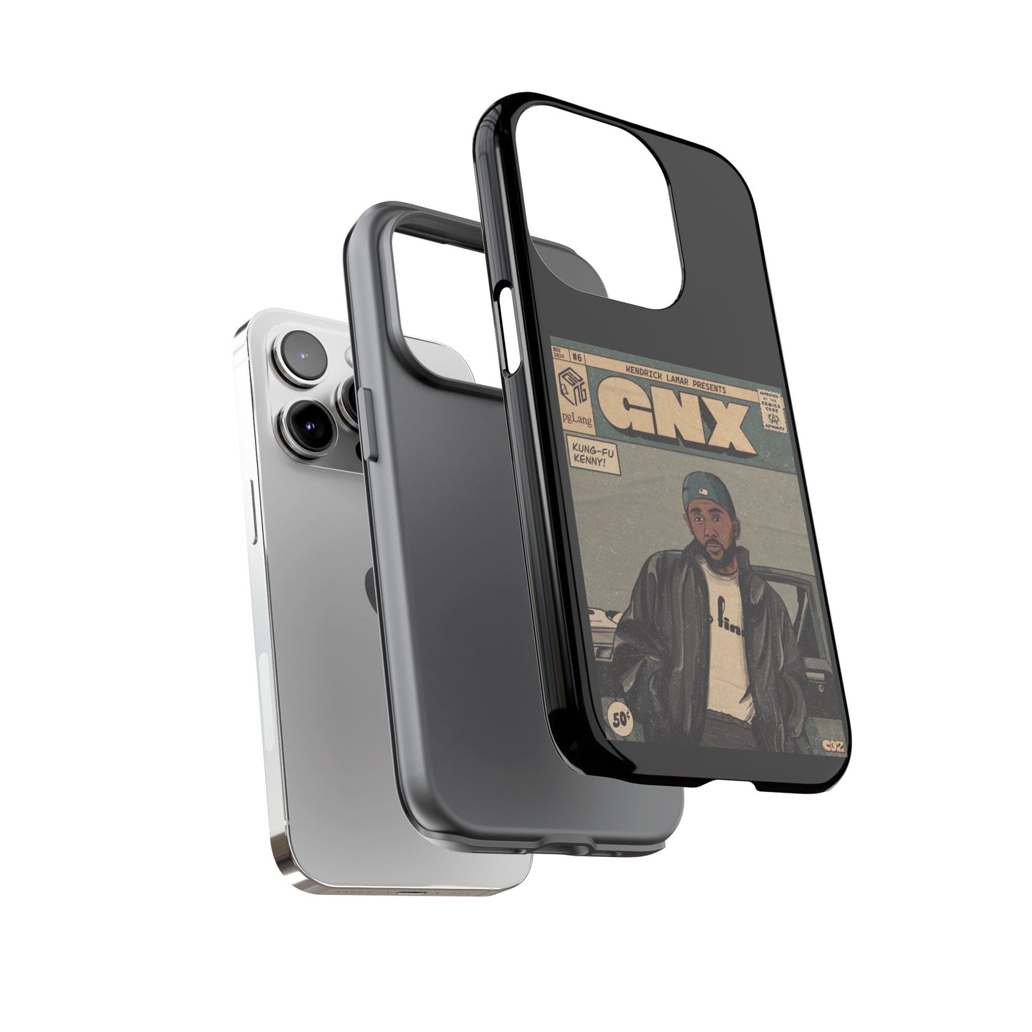 Kendrick Lamar "GNX" Comic Book Phone Case – Tough Shockproof Cover for iPhone, Samsung, & More