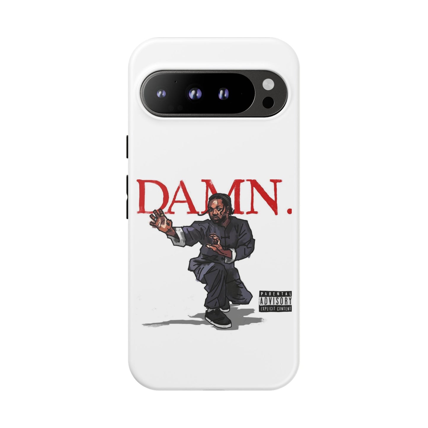 Kendrick Lamar “Kung Fu Kenny” DAMN Album Tough Phone Case – Shockproof Dual Layer Cover