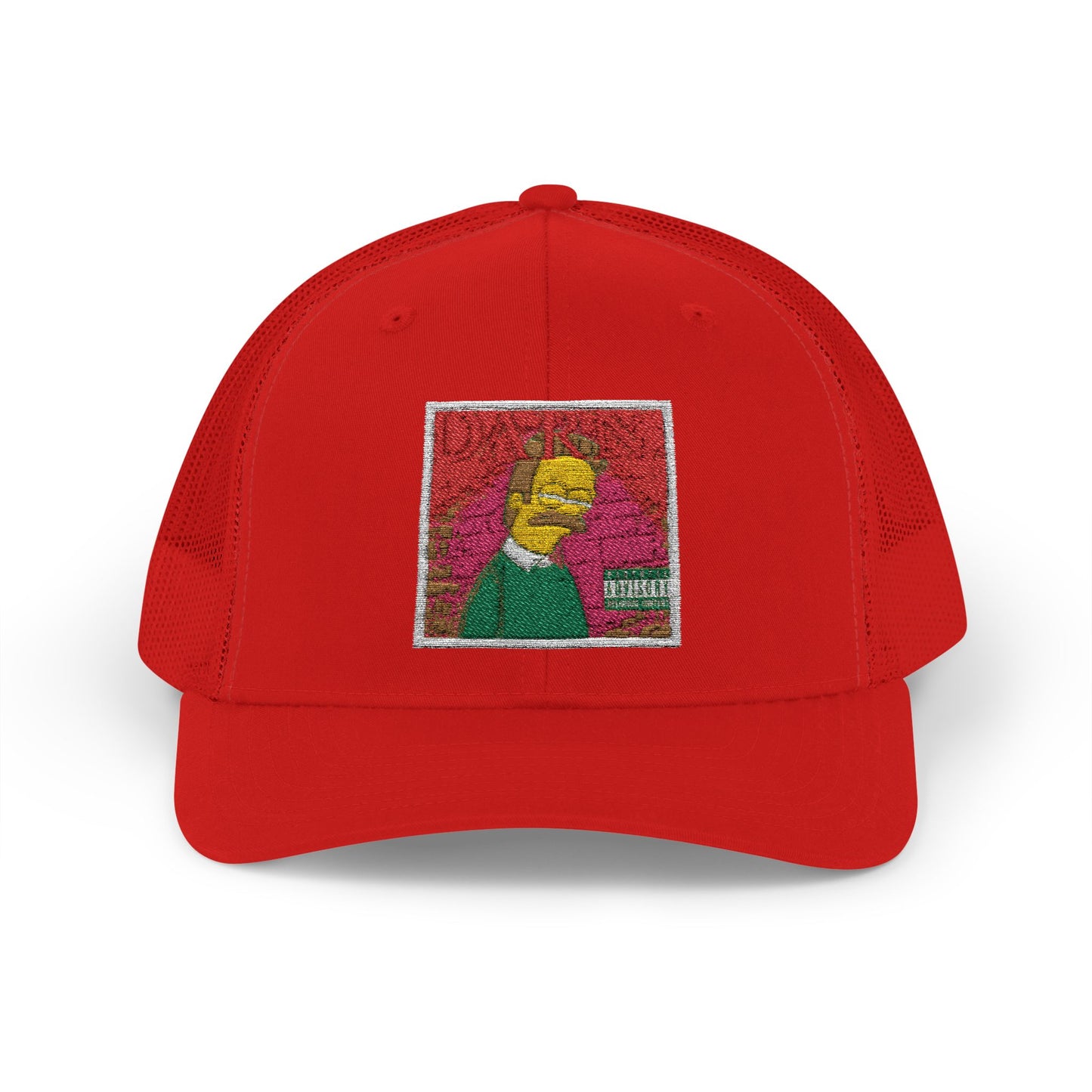 Kendrick Lamar X Simpsons 'Darn' Ned Flanders Mashup - Snapback Cap