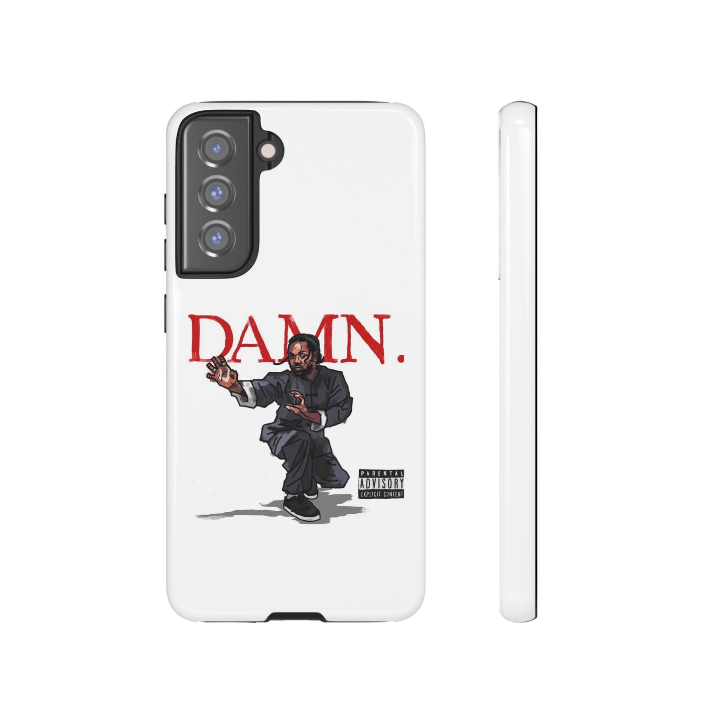 Kendrick Lamar “Kung Fu Kenny” DAMN Album Tough Phone Case – Shockproof Dual Layer Cover
