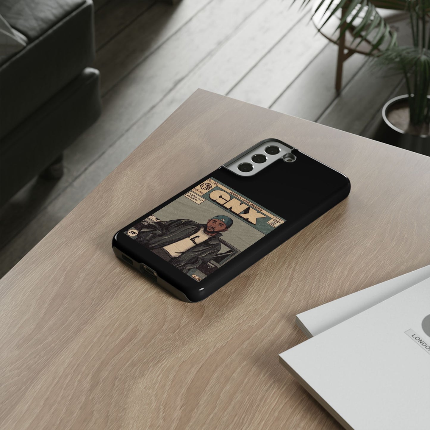 Kendrick Lamar "GNX" Comic Book Phone Case – Tough Shockproof Cover for iPhone, Samsung, & More