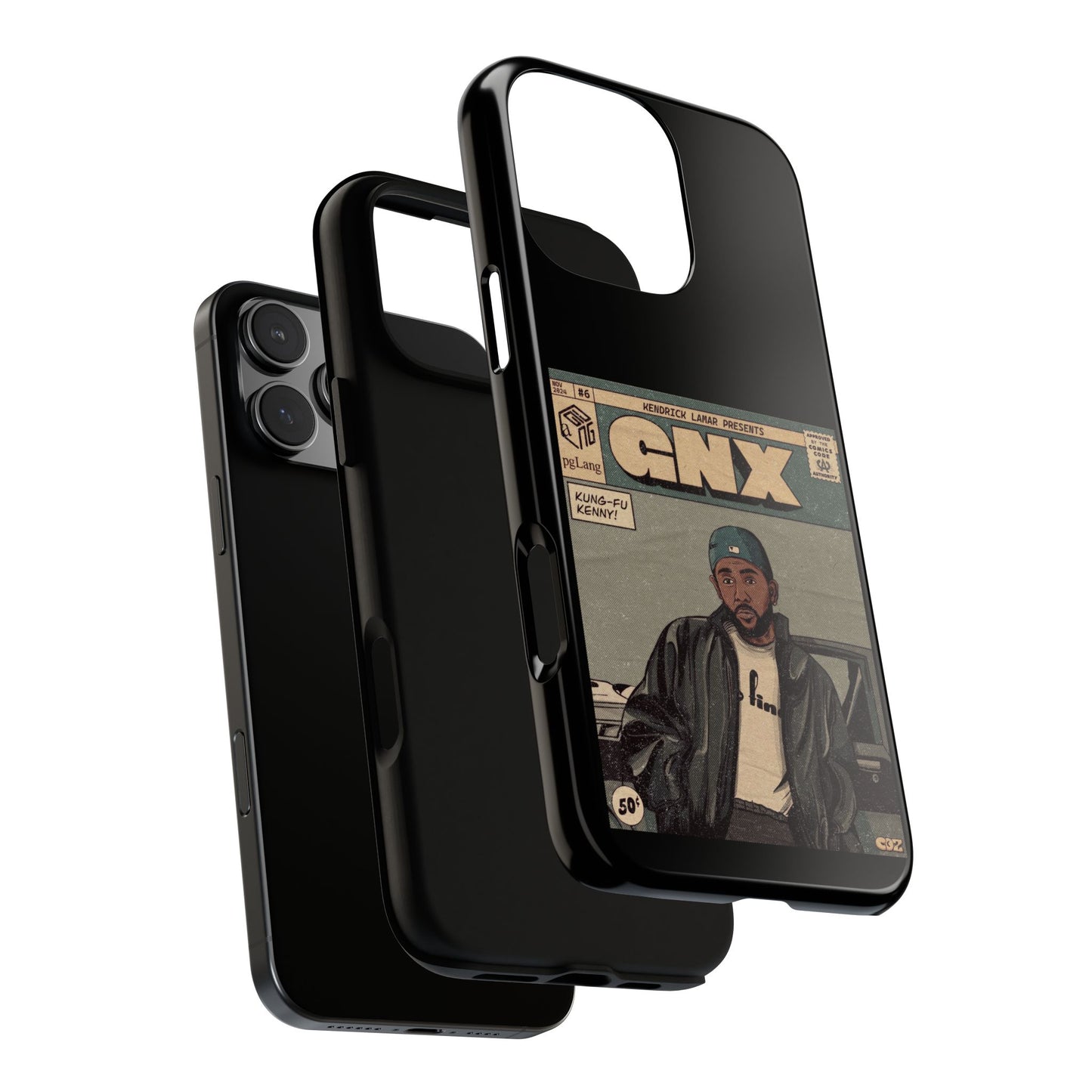 Kendrick Lamar "GNX" Comic Book Phone Case – Tough Shockproof Cover for iPhone, Samsung, & More