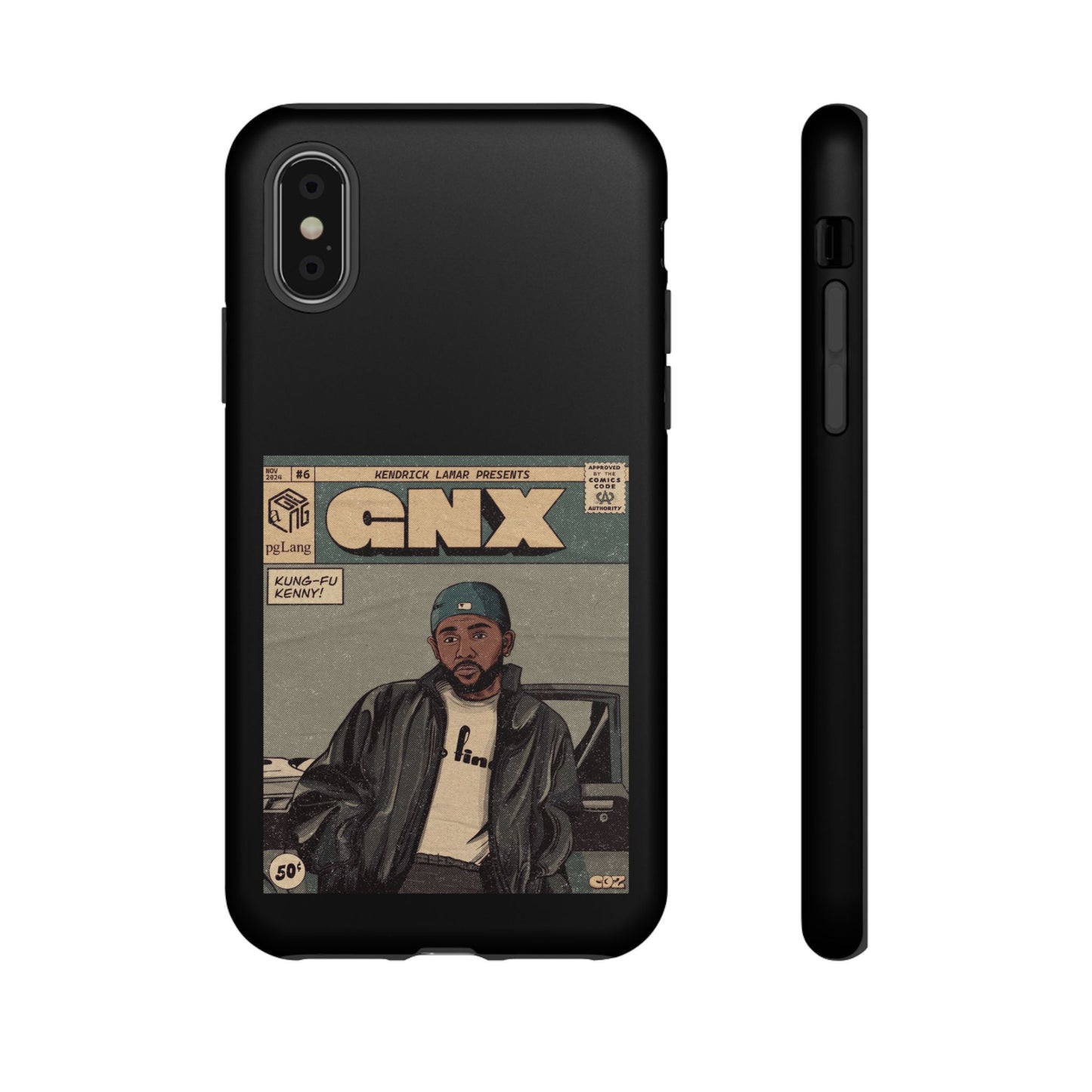 Kendrick Lamar "GNX" Comic Book Phone Case – Tough Shockproof Cover for iPhone, Samsung, & More