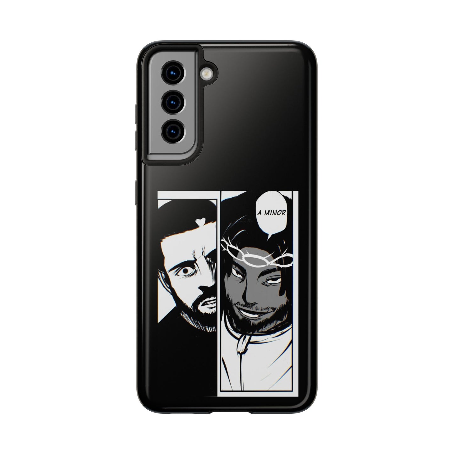 Kendrick Lamar Drake Anime Battle - Phone Case