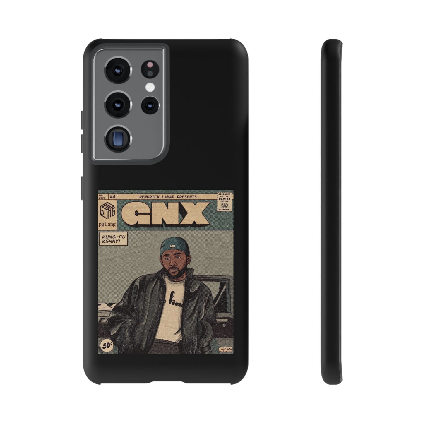 Kendrick Lamar "GNX" Comic Book Phone Case – Tough Shockproof Cover for iPhone, Samsung, & More