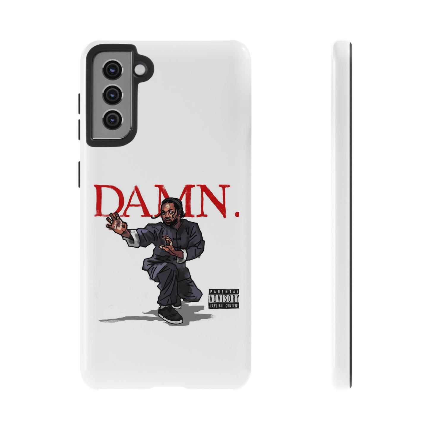 Kendrick Lamar “Kung Fu Kenny” DAMN Album Tough Phone Case – Shockproof Dual Layer Cover