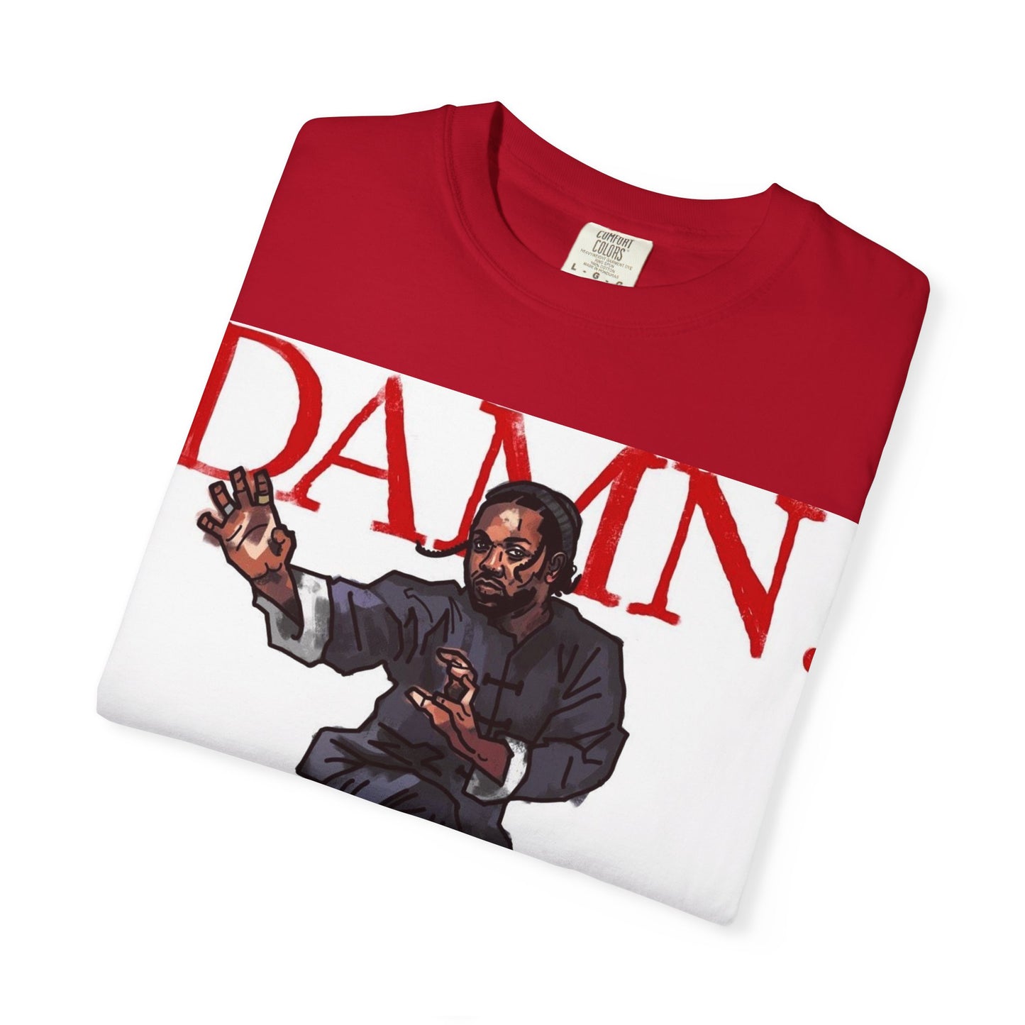 Kendrick Lamar "Kung Fu Kenny" "Damn" Album - T-shirt