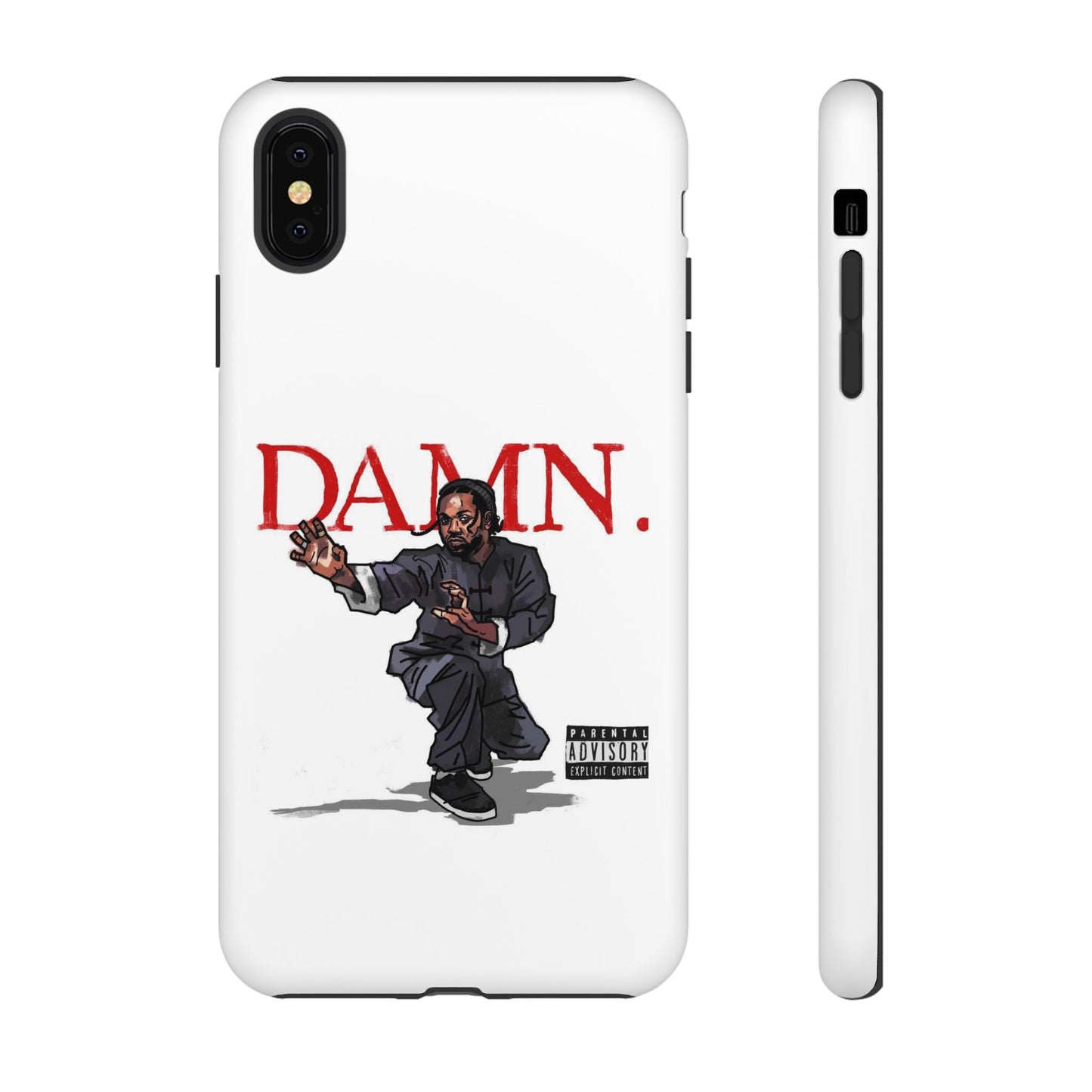Kendrick Lamar “Kung Fu Kenny” DAMN Album Tough Phone Case – Shockproof Dual Layer Cover