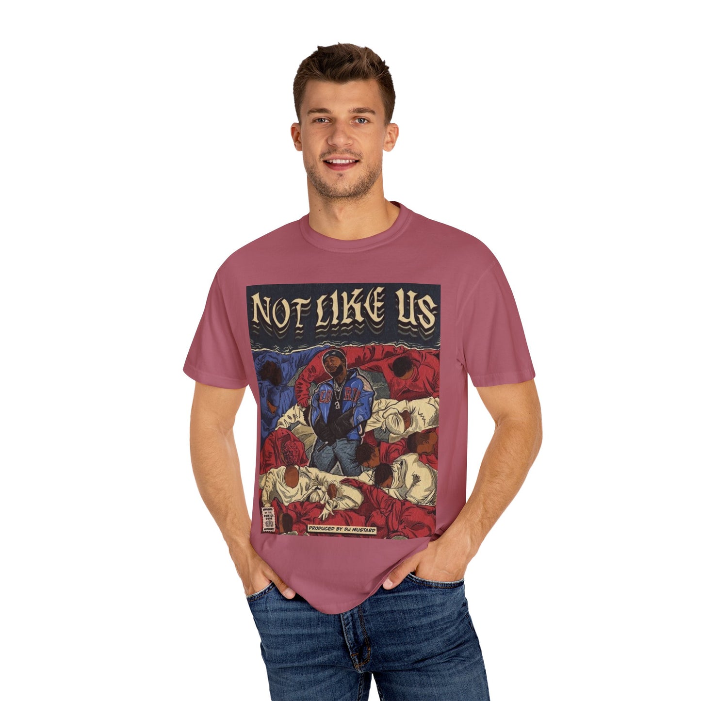 Kendrick Lamar "Not Like Us" Comic Cover - T-shirt