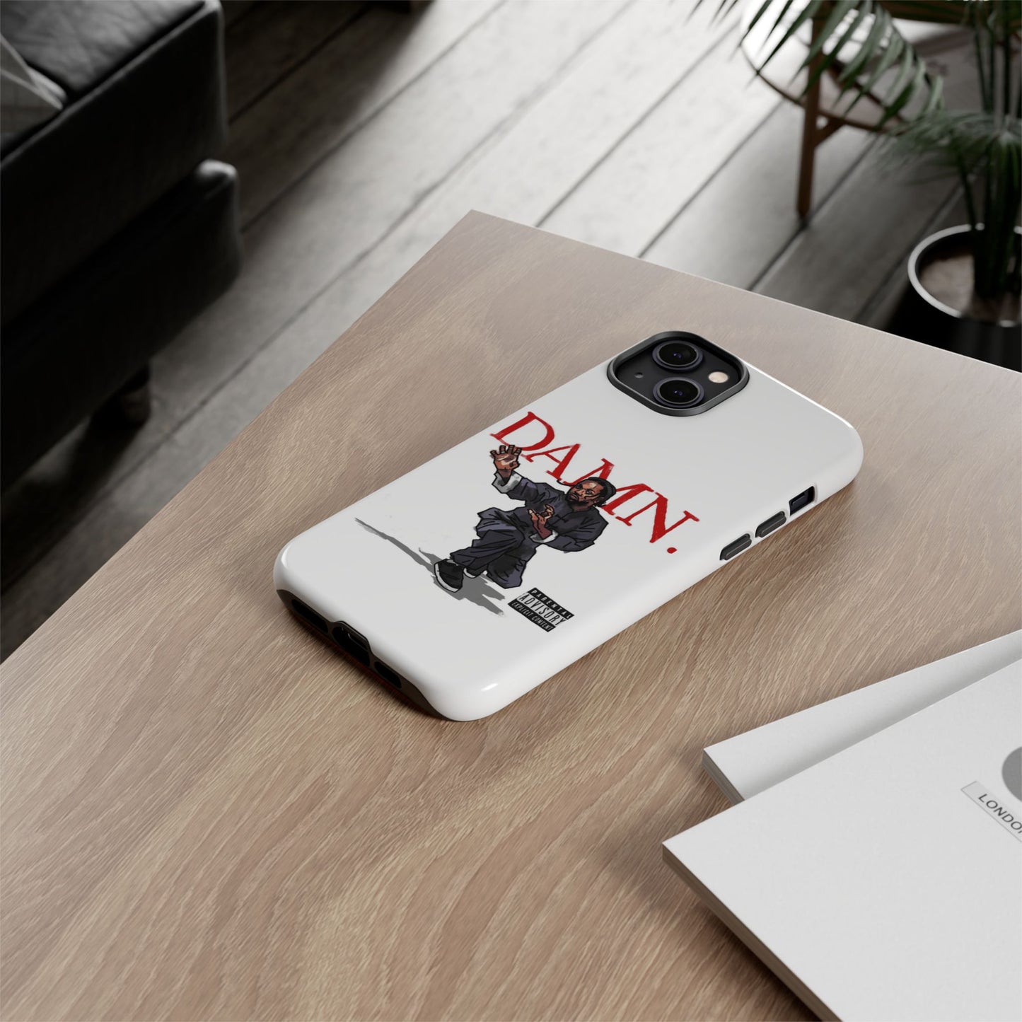 Kendrick Lamar “Kung Fu Kenny” DAMN Album Tough Phone Case – Shockproof Dual Layer Cover