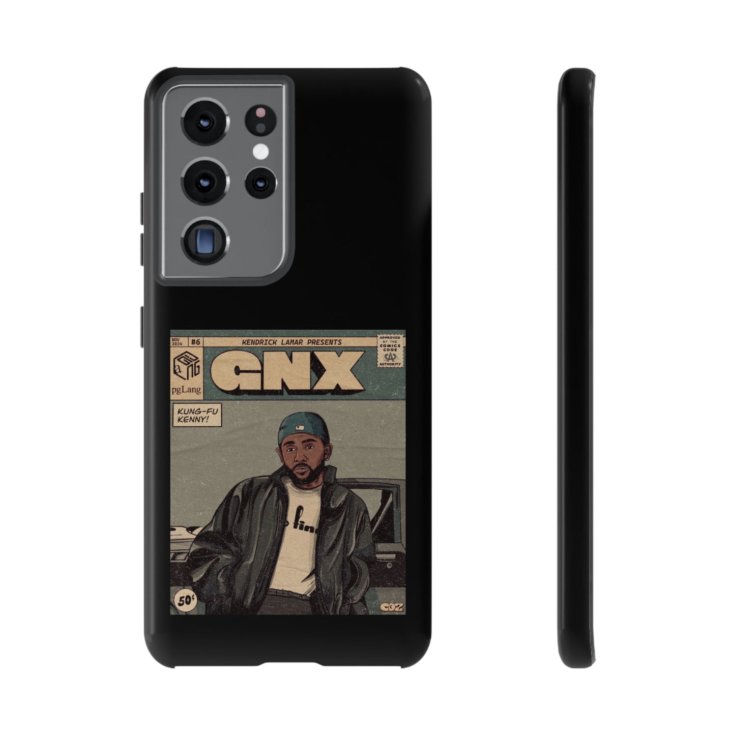 Kendrick Lamar "GNX" Comic Book Phone Case – Tough Shockproof Cover for iPhone, Samsung, & More
