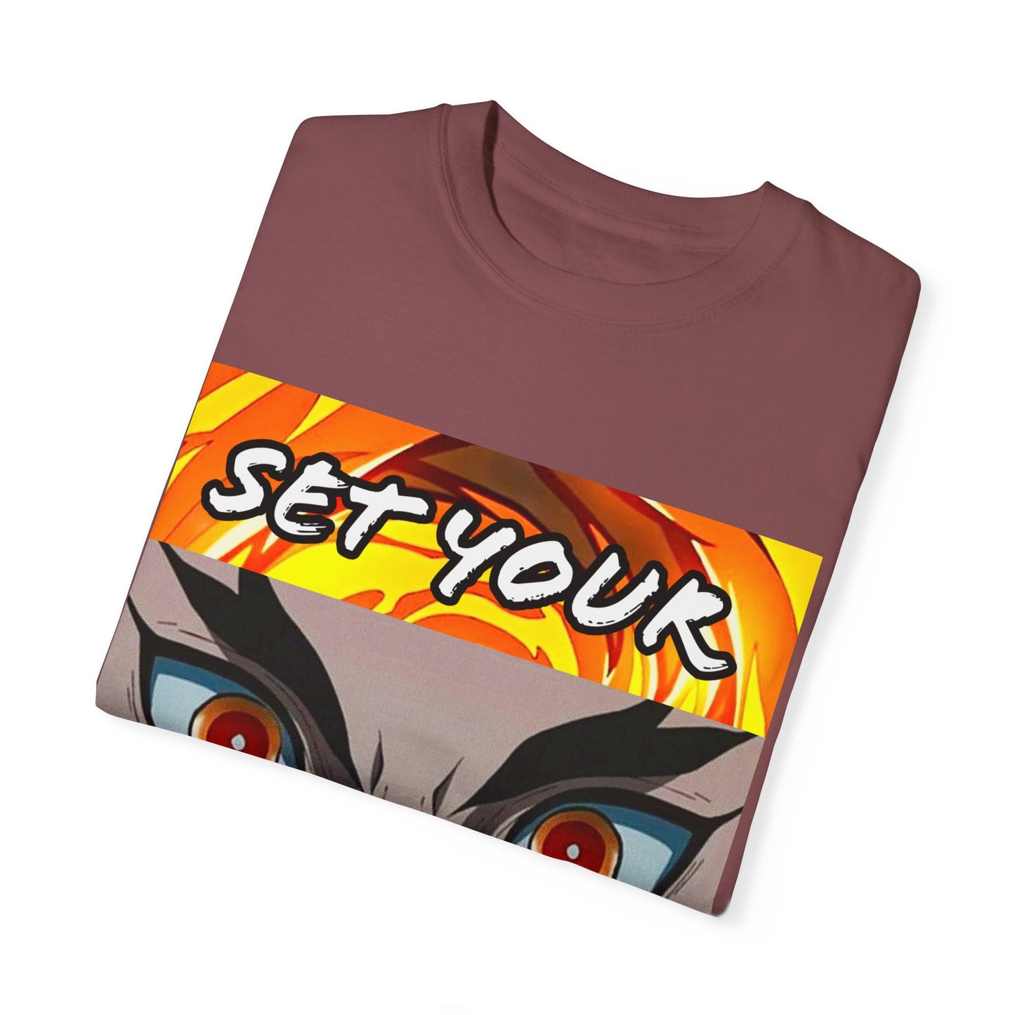 "Set Your Heart Ablaze" Rengoku Demon Slayer T-Shirt