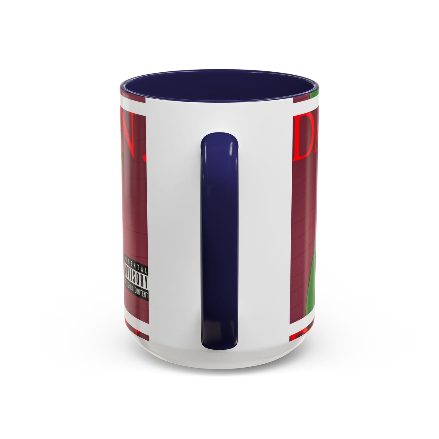 Kendrick Lamar x Simpsons "DARN" Ned Flanders Mashup Mug – Funny Hip Hop Accent Coffee Cup – 11oz & 15oz