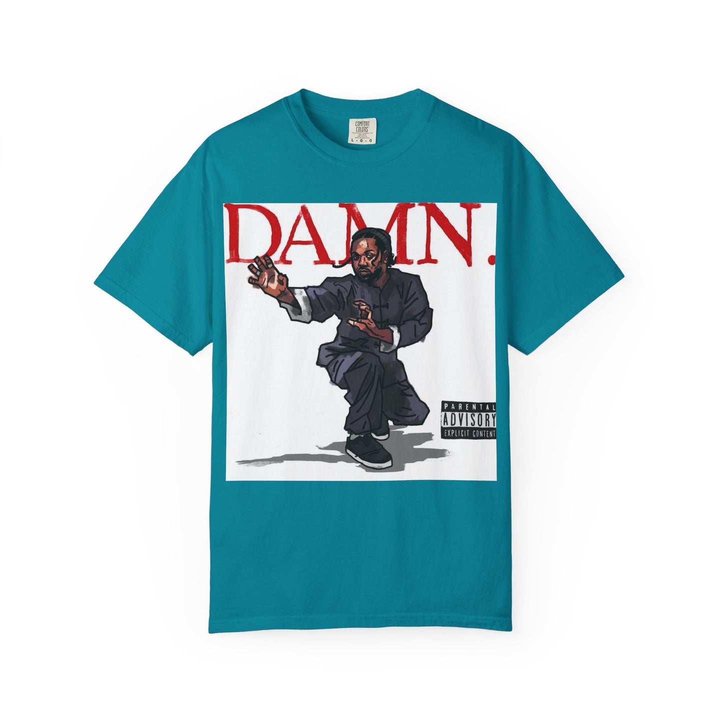 Kendrick Lamar "Kung Fu Kenny" "Damn" Album - T-shirt