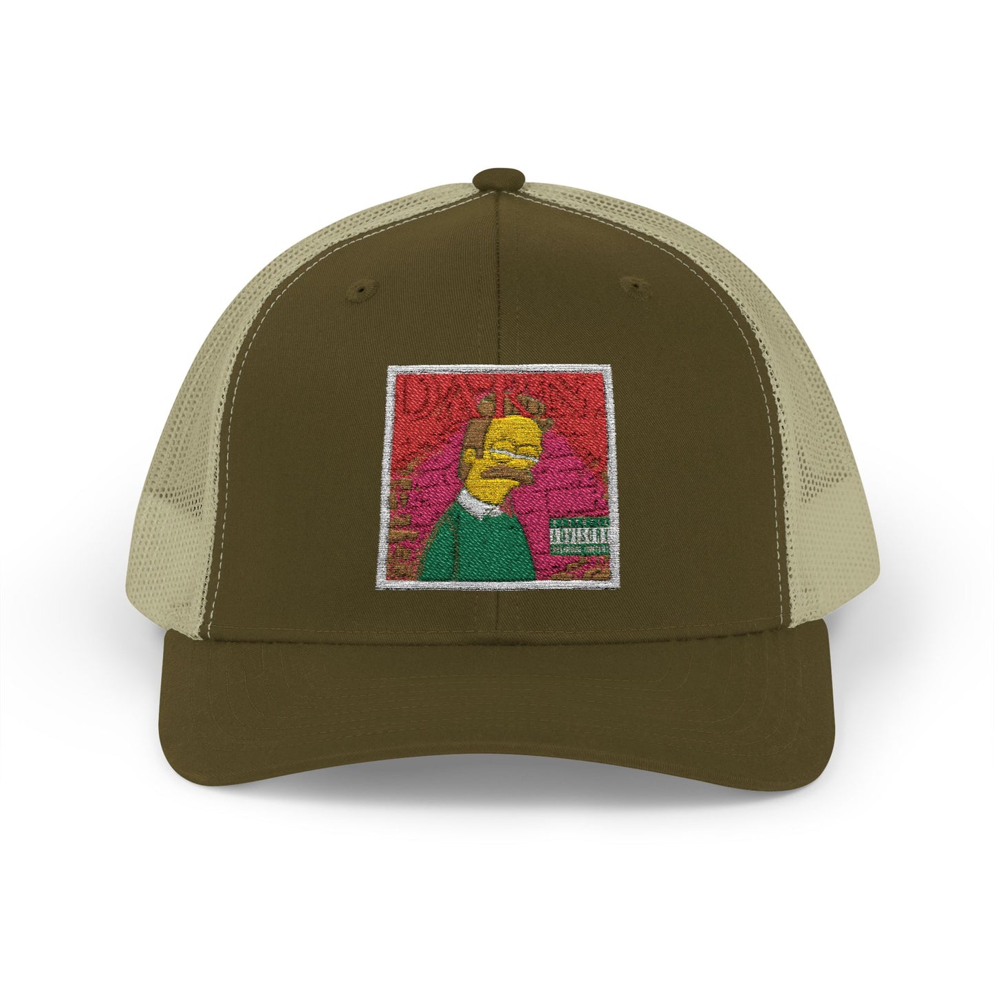 Kendrick Lamar X Simpsons 'Darn' Ned Flanders Mashup - Snapback Cap