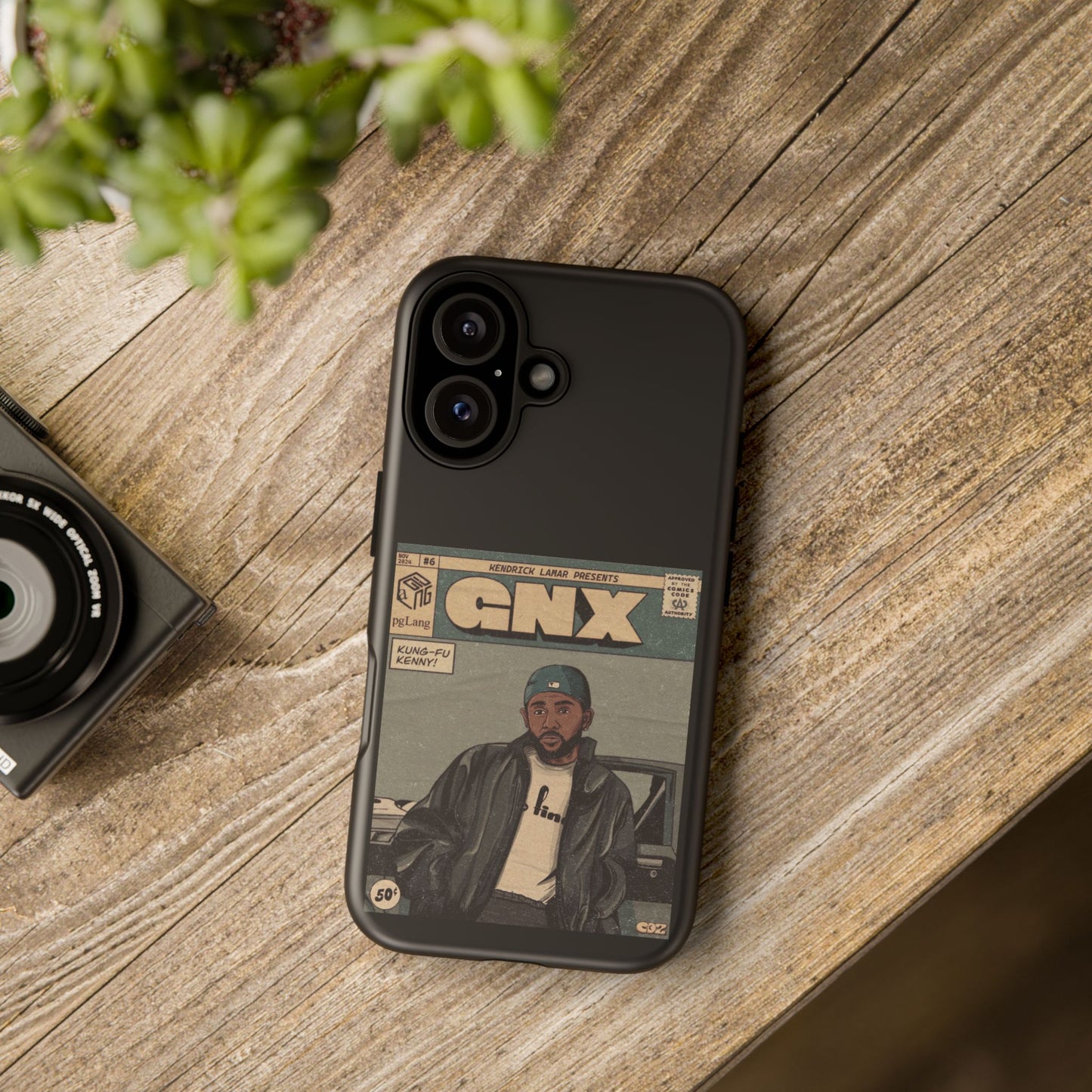 Kendrick Lamar "GNX" Comic Book Phone Case – Tough Shockproof Cover for iPhone, Samsung, & More