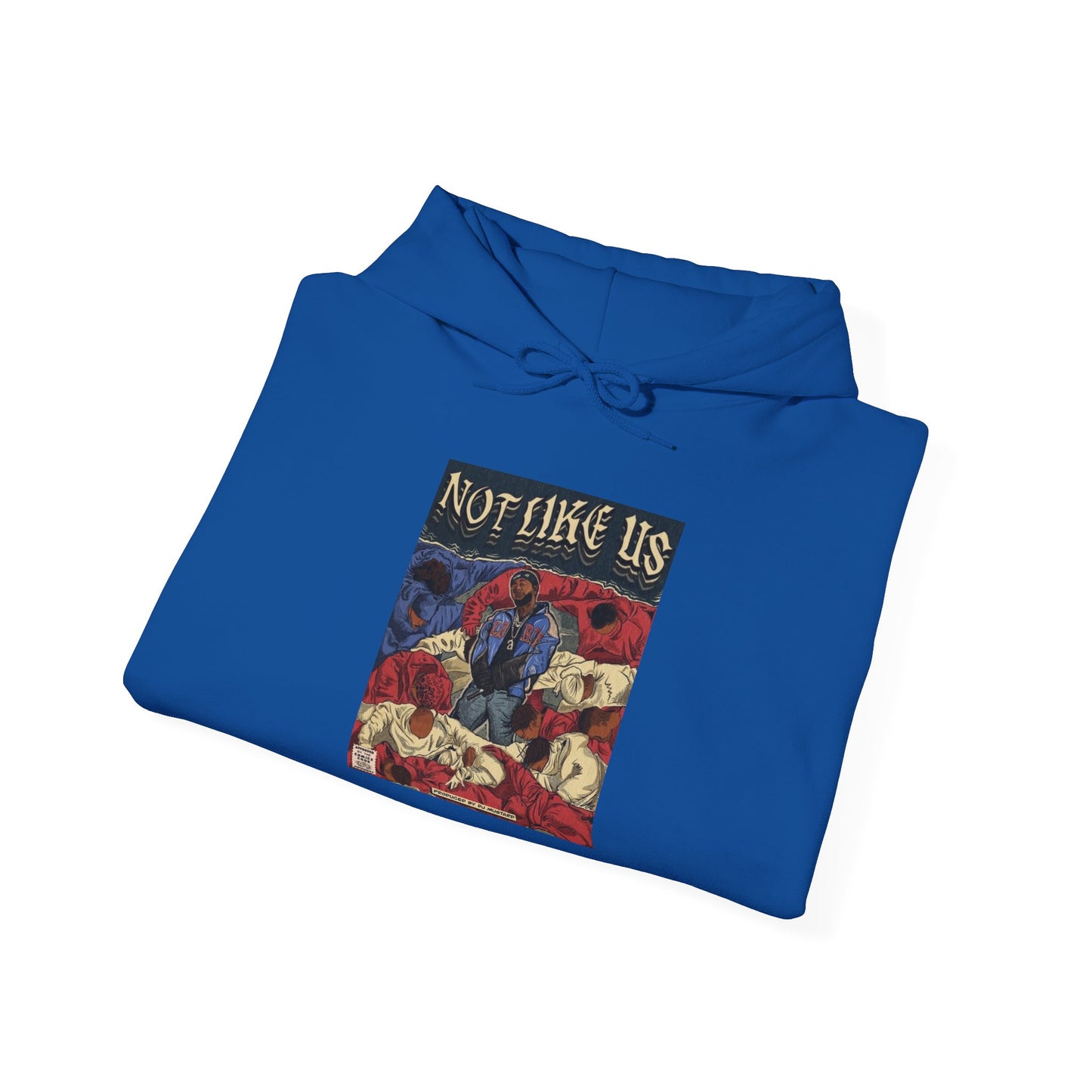 Kendrick Lamar "Not Like Us" Comic Book Hoodie – Hip Hop Fan Art Sweatshirt, Unisex Streetwear Gift