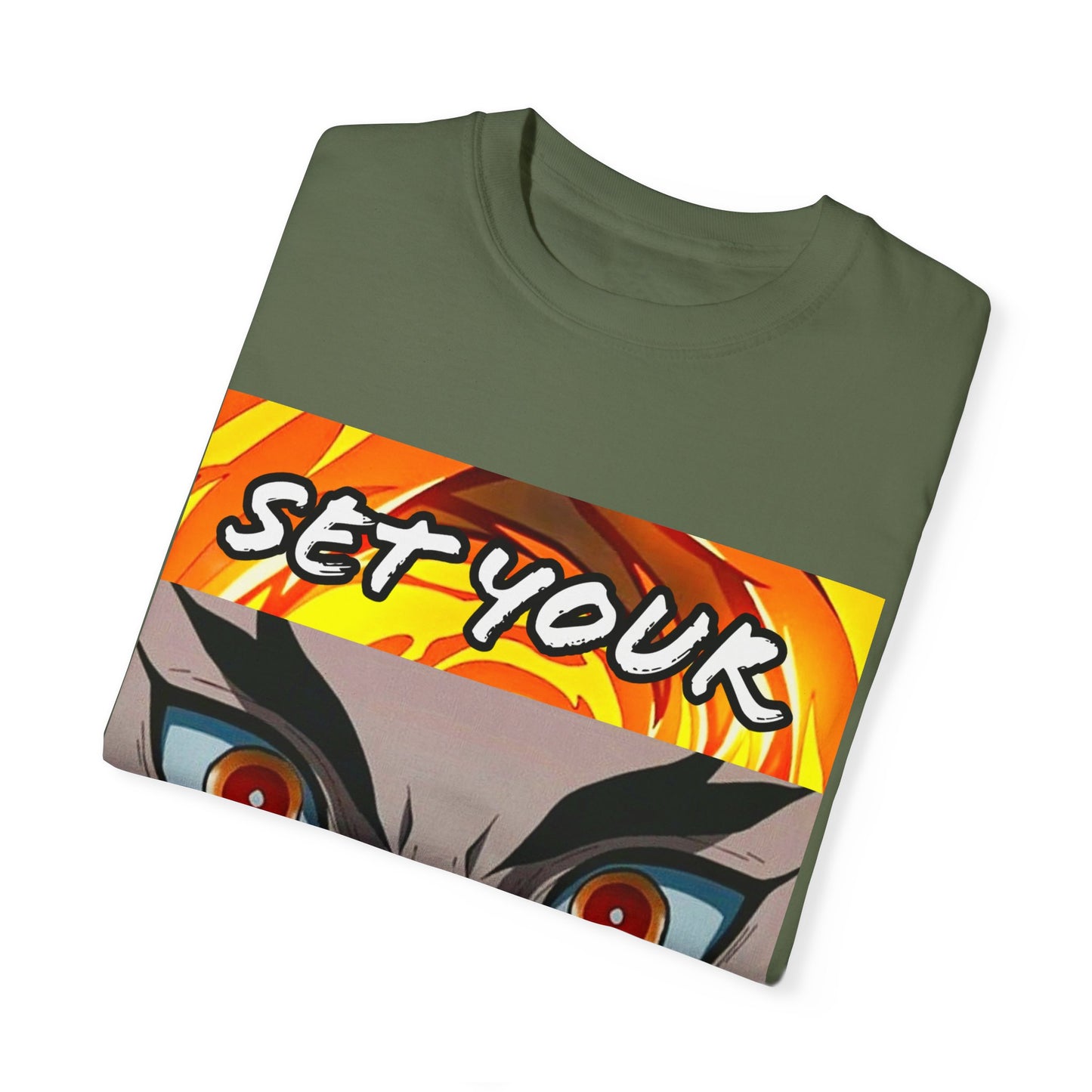 "Set Your Heart Ablaze" Rengoku Demon Slayer T-Shirt