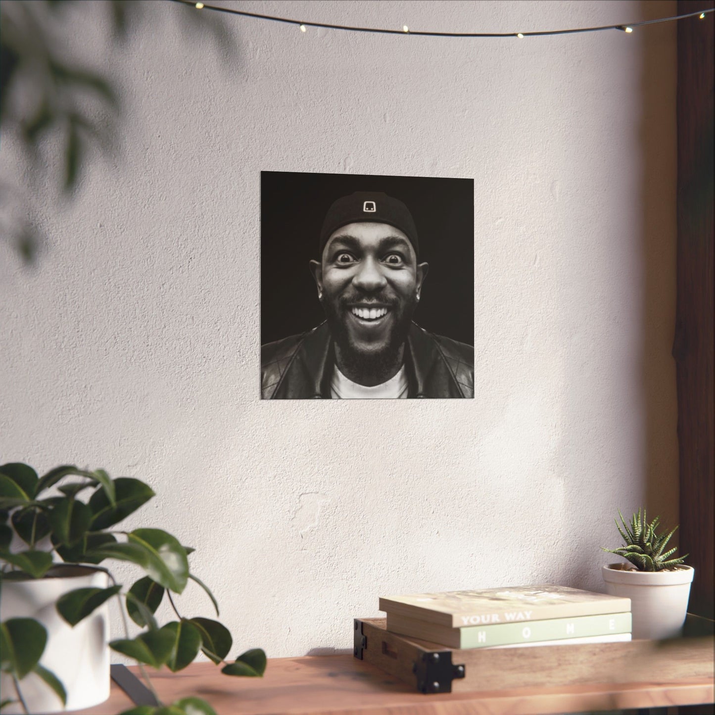 Kendrick Lamar Meme Face Mustard - Matte Posters