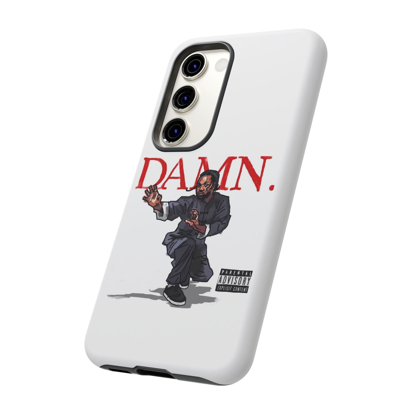 Kendrick Lamar “Kung Fu Kenny” DAMN Album Tough Phone Case – Shockproof Dual Layer Cover