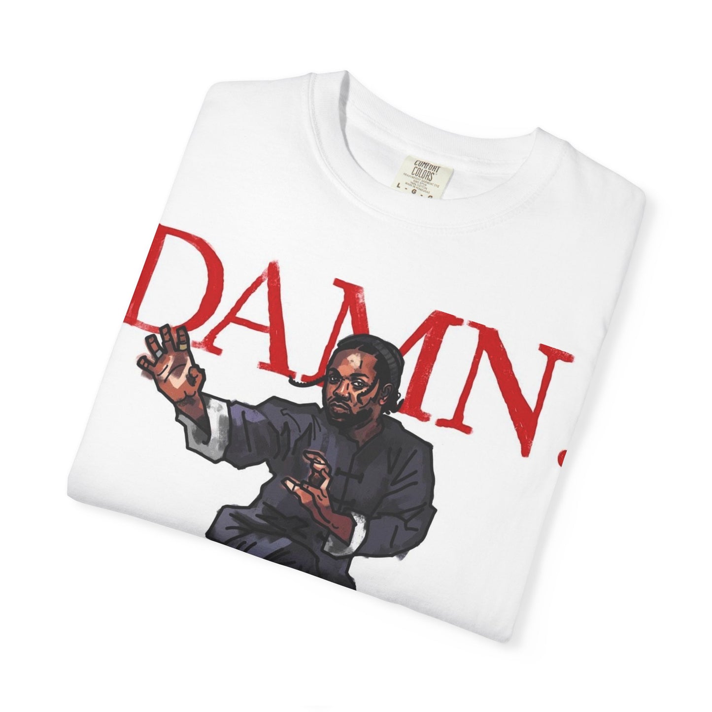 Kendrick Lamar "Kung Fu Kenny" "Damn" Album - T-shirt