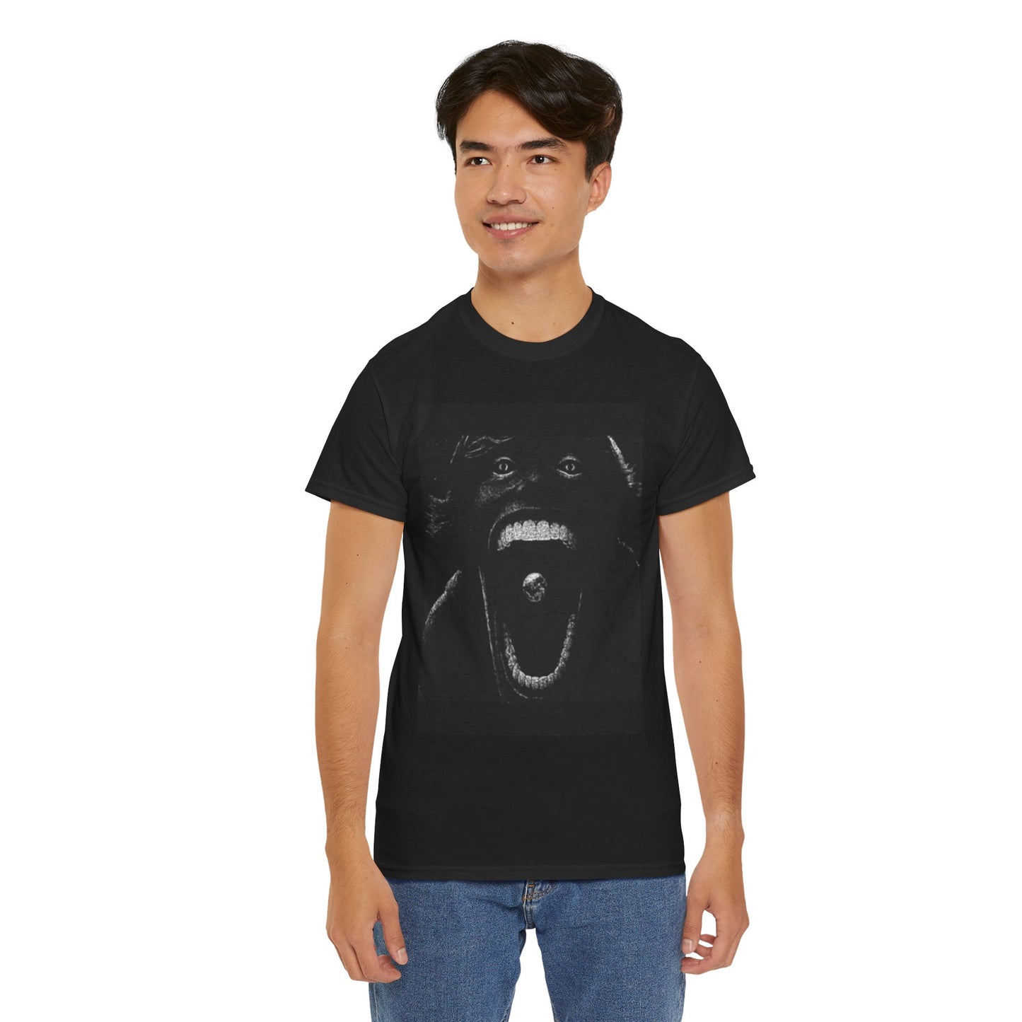 67 Meme Monster T-Shirt — Scary Graphic Tee for Meme Fans & Horror Lovers - Creepy