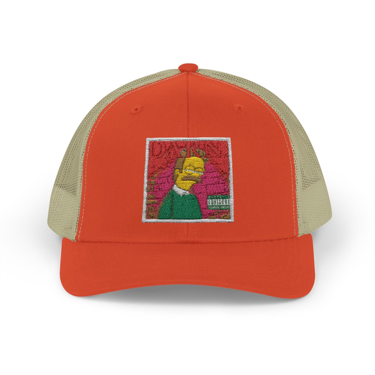 Kendrick Lamar X Simpsons 'Darn' Ned Flanders Mashup - Snapback Cap