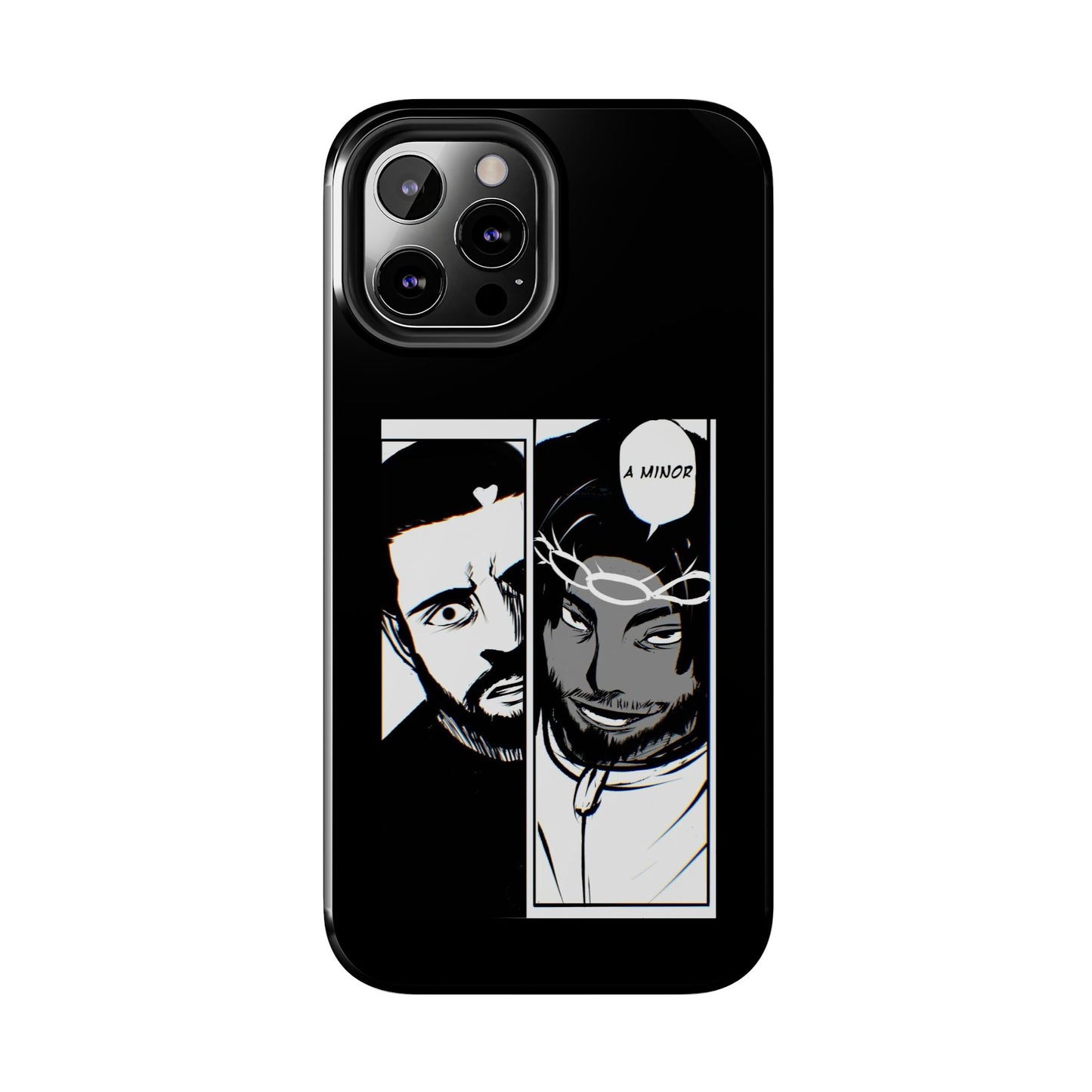 Kendrick Lamar Drake Anime Battle - Phone Case