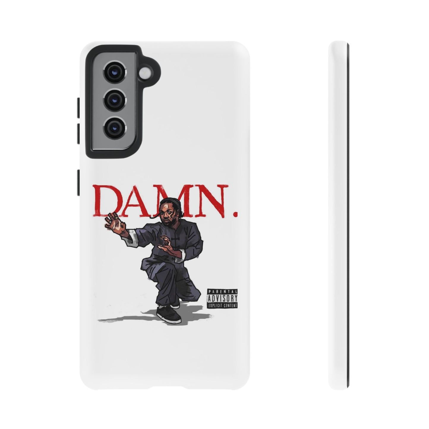 Kendrick Lamar “Kung Fu Kenny” DAMN Album Tough Phone Case – Shockproof Dual Layer Cover