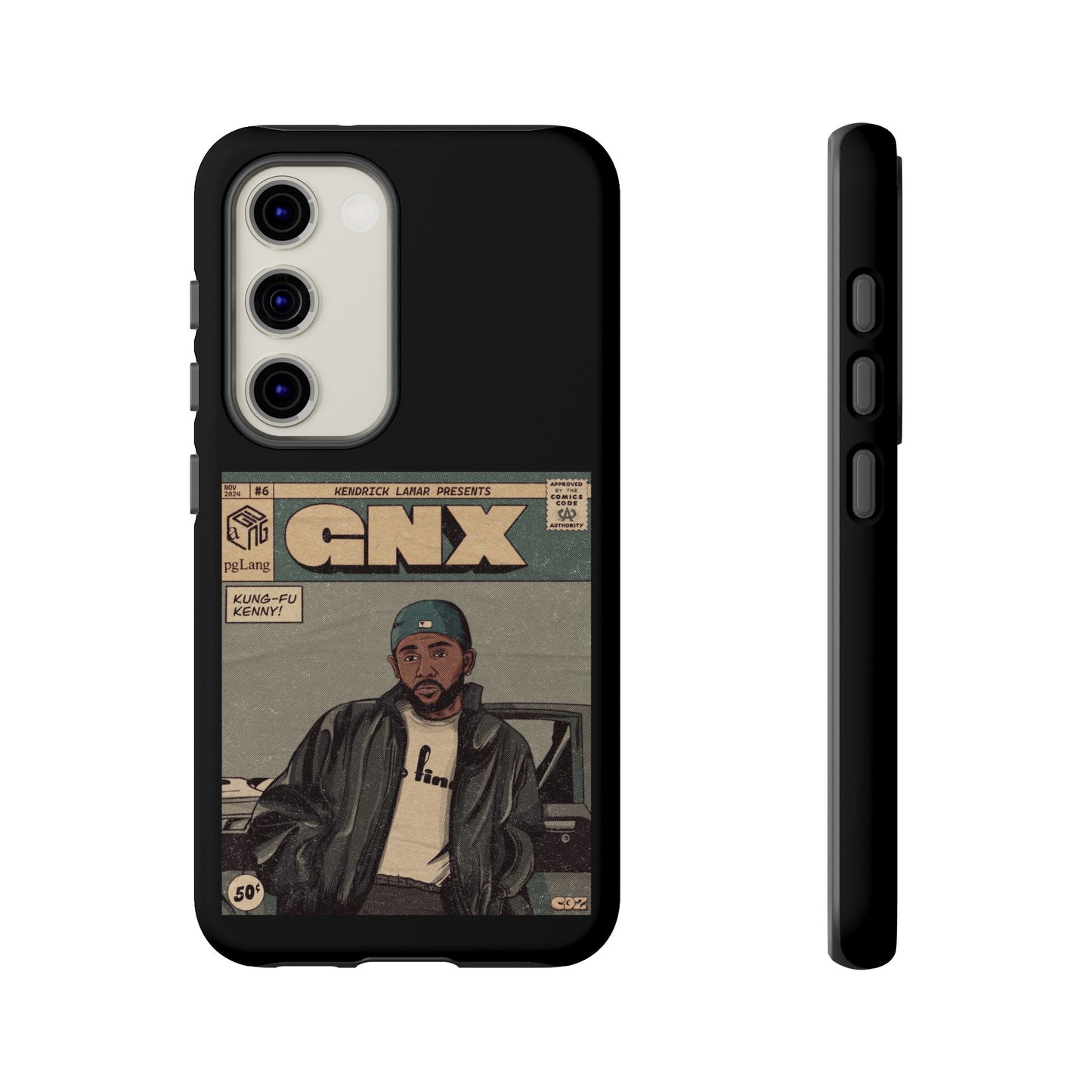 Kendrick Lamar "GNX" Comic Book Phone Case – Tough Shockproof Cover for iPhone, Samsung, & More
