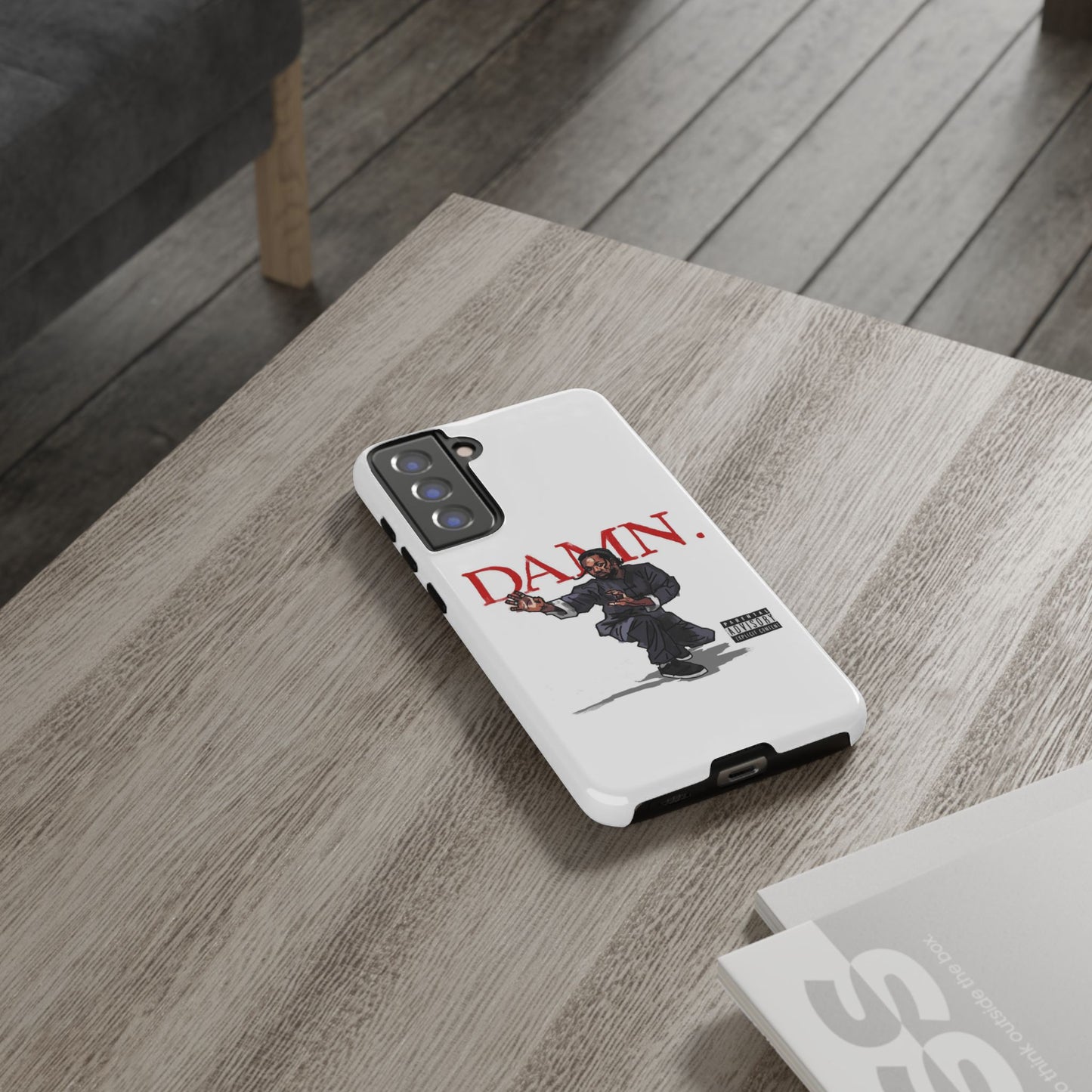 Kendrick Lamar “Kung Fu Kenny” DAMN Album Tough Phone Case – Shockproof Dual Layer Cover