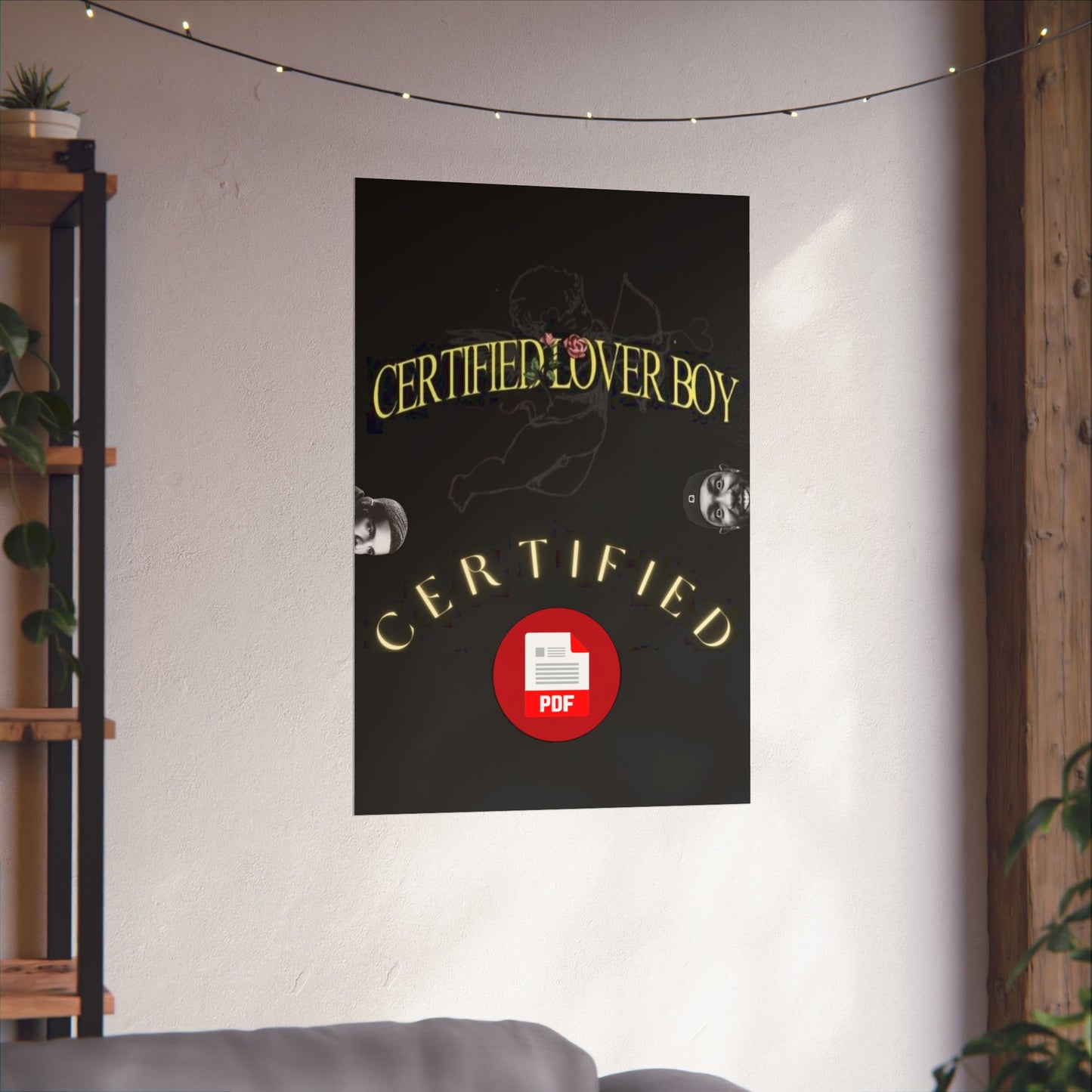 Kendrick Vs Drake 'Certified Lover Boy' Diss - Matte Posters