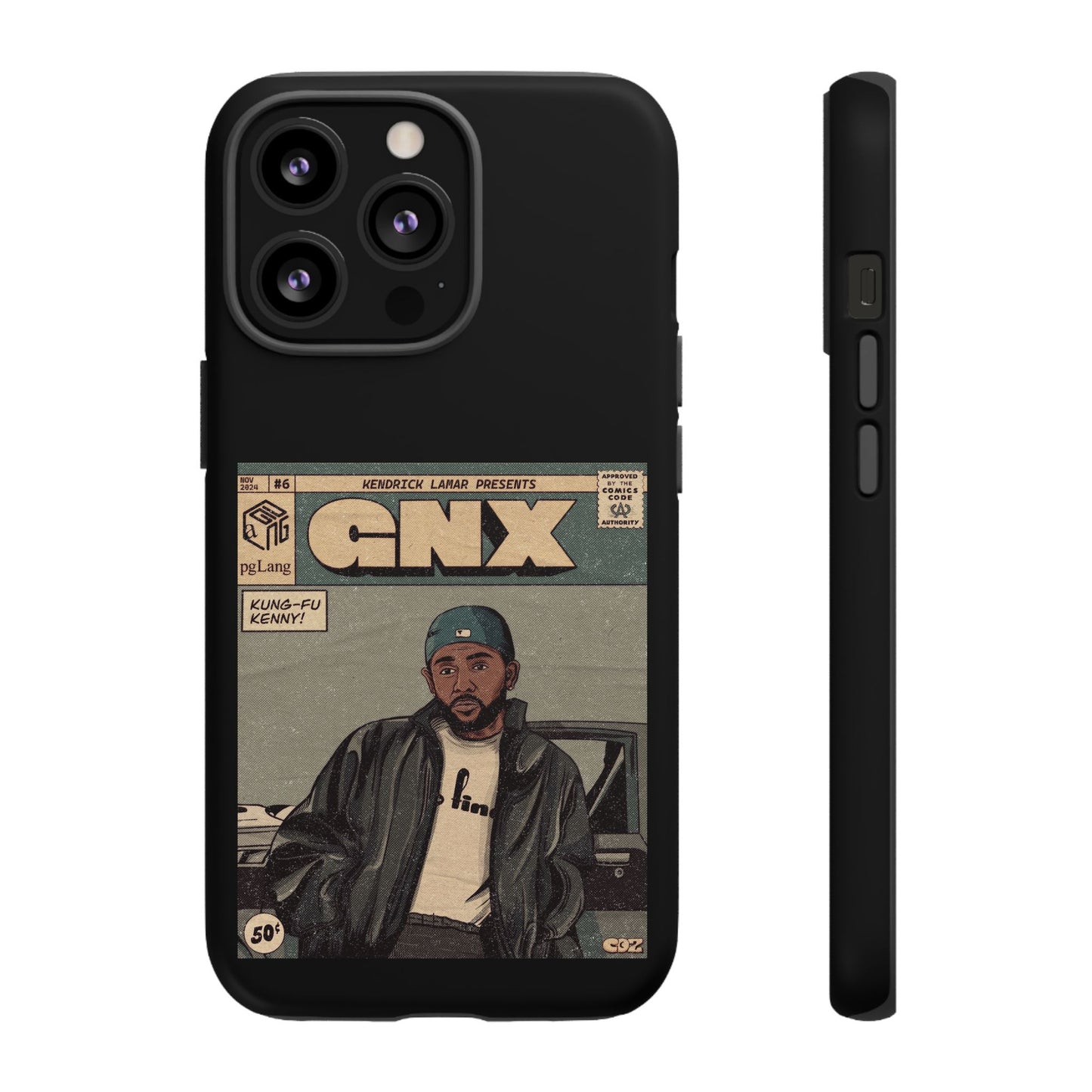 Kendrick Lamar "GNX" Comic Book Phone Case – Tough Shockproof Cover for iPhone, Samsung, & More