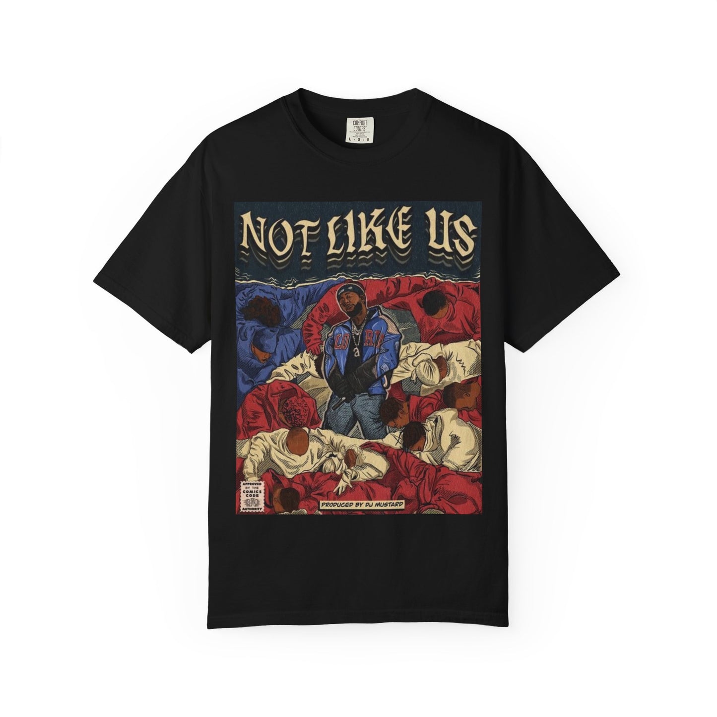 Kendrick Lamar "Not Like Us" Comic Cover - T-shirt
