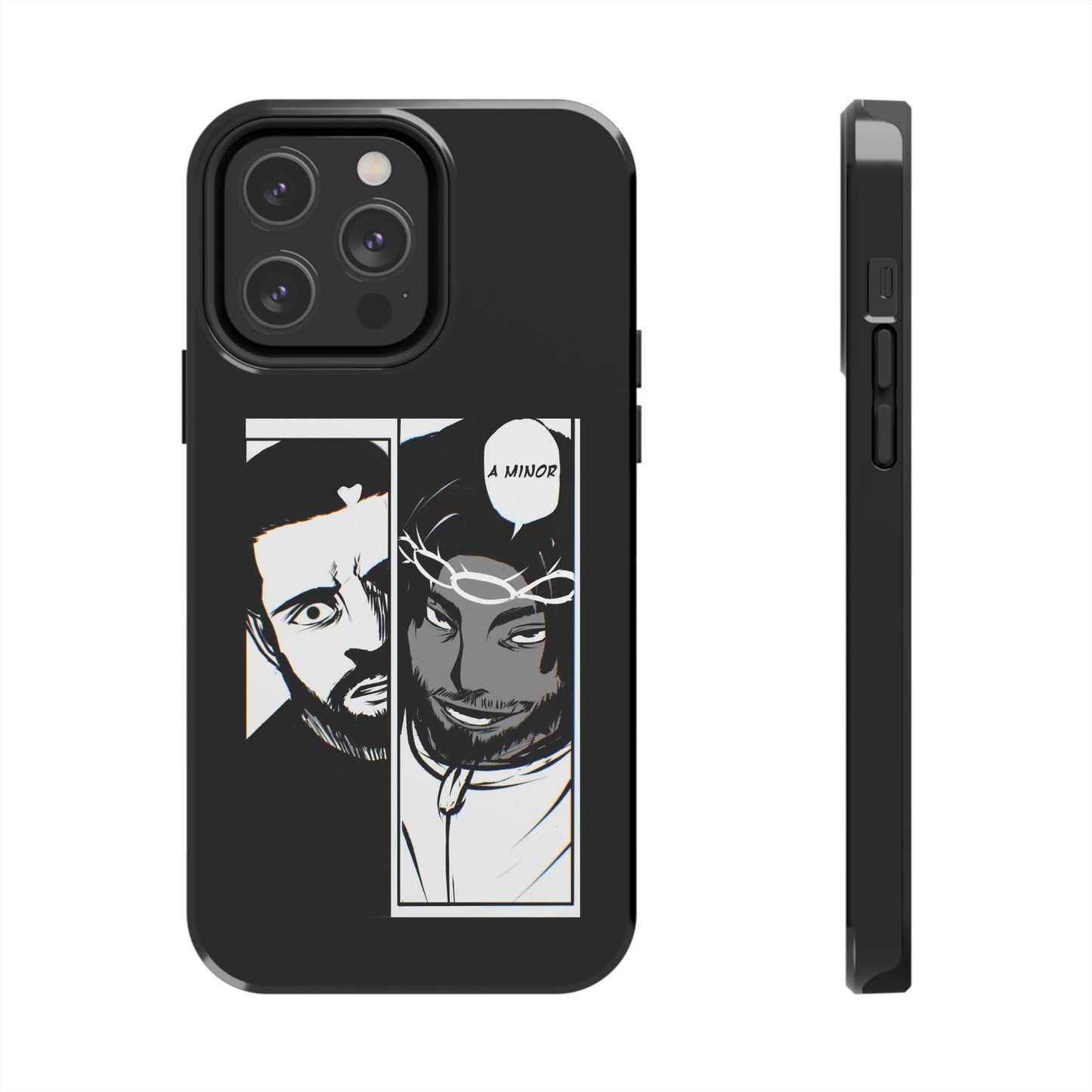 Kendrick Lamar Drake Anime Battle - Phone Case