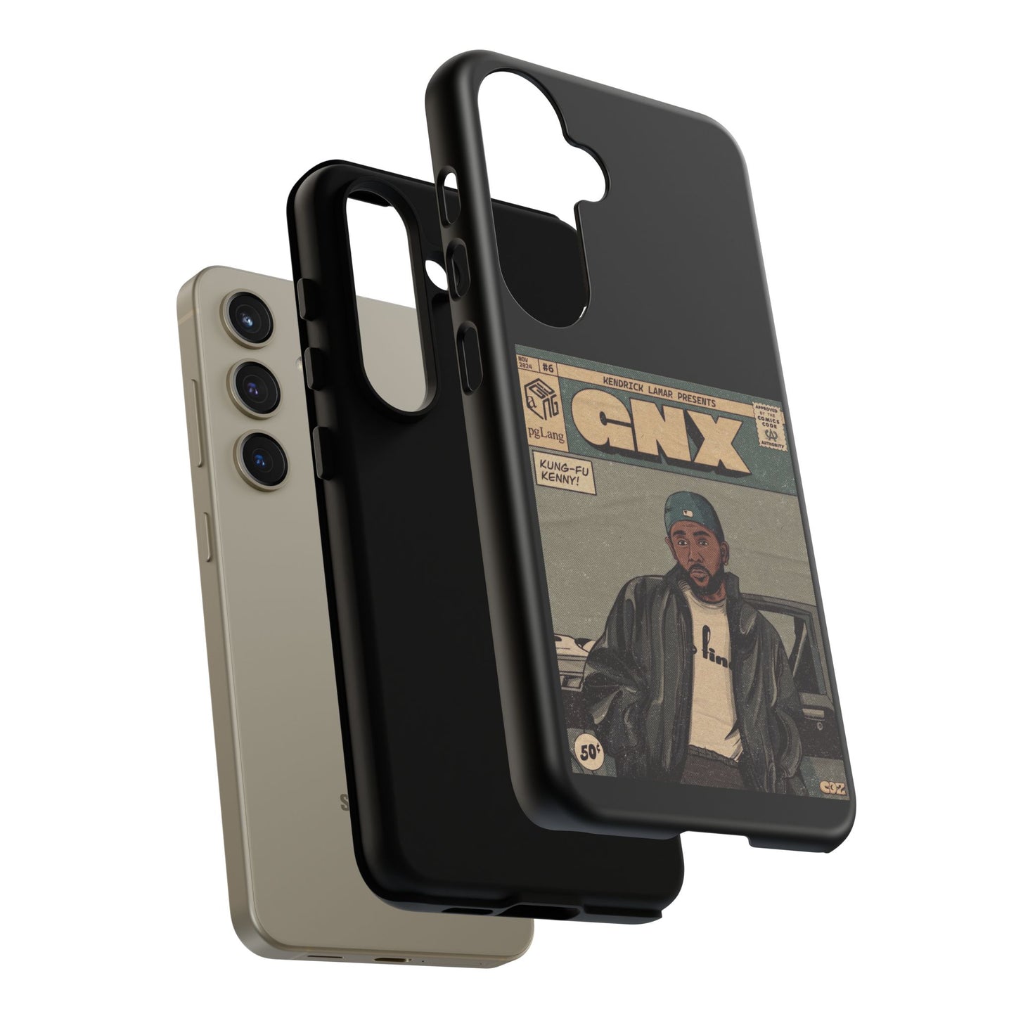 Kendrick Lamar "GNX" Comic Book Phone Case – Tough Shockproof Cover for iPhone, Samsung, & More