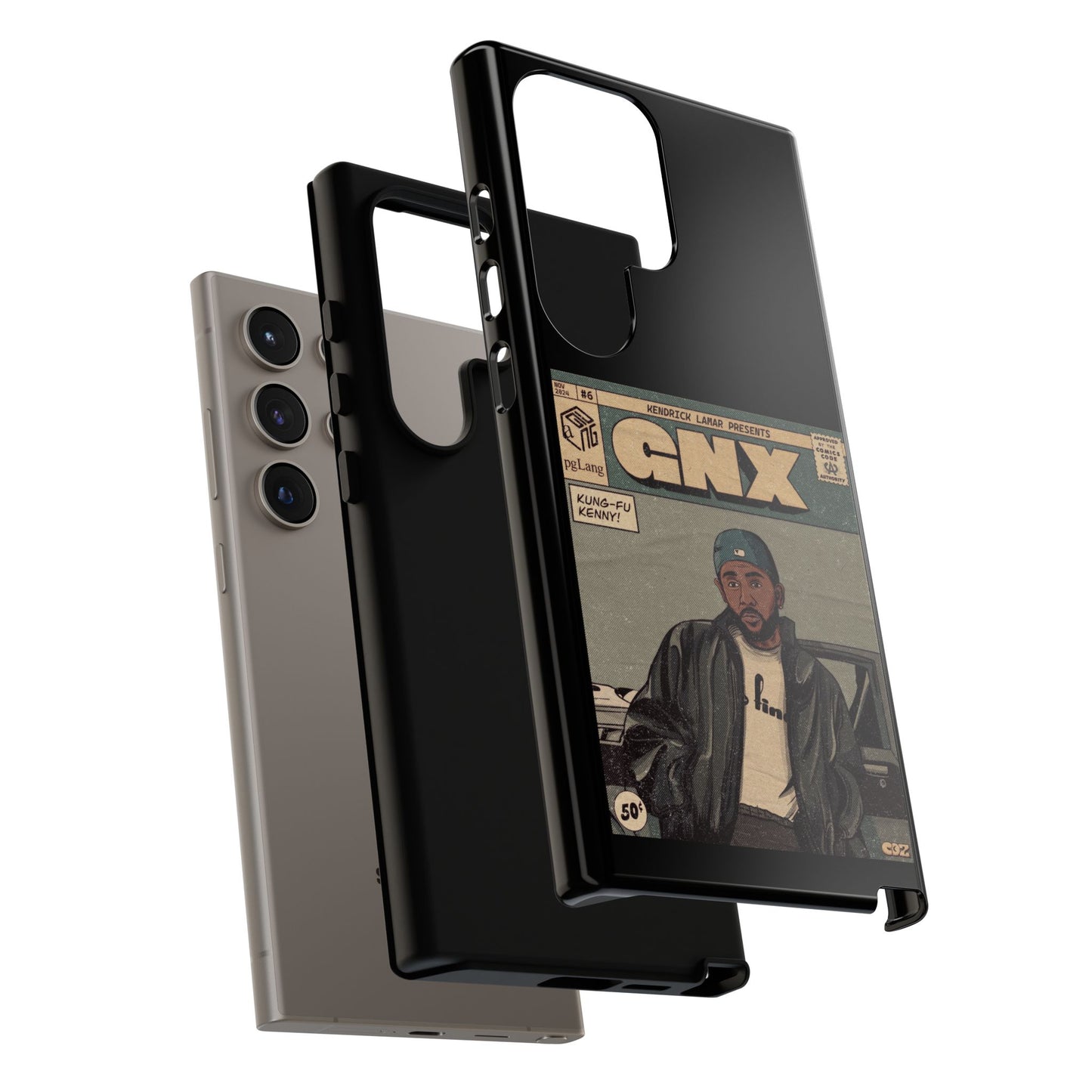 Kendrick Lamar "GNX" Comic Book Phone Case – Tough Shockproof Cover for iPhone, Samsung, & More