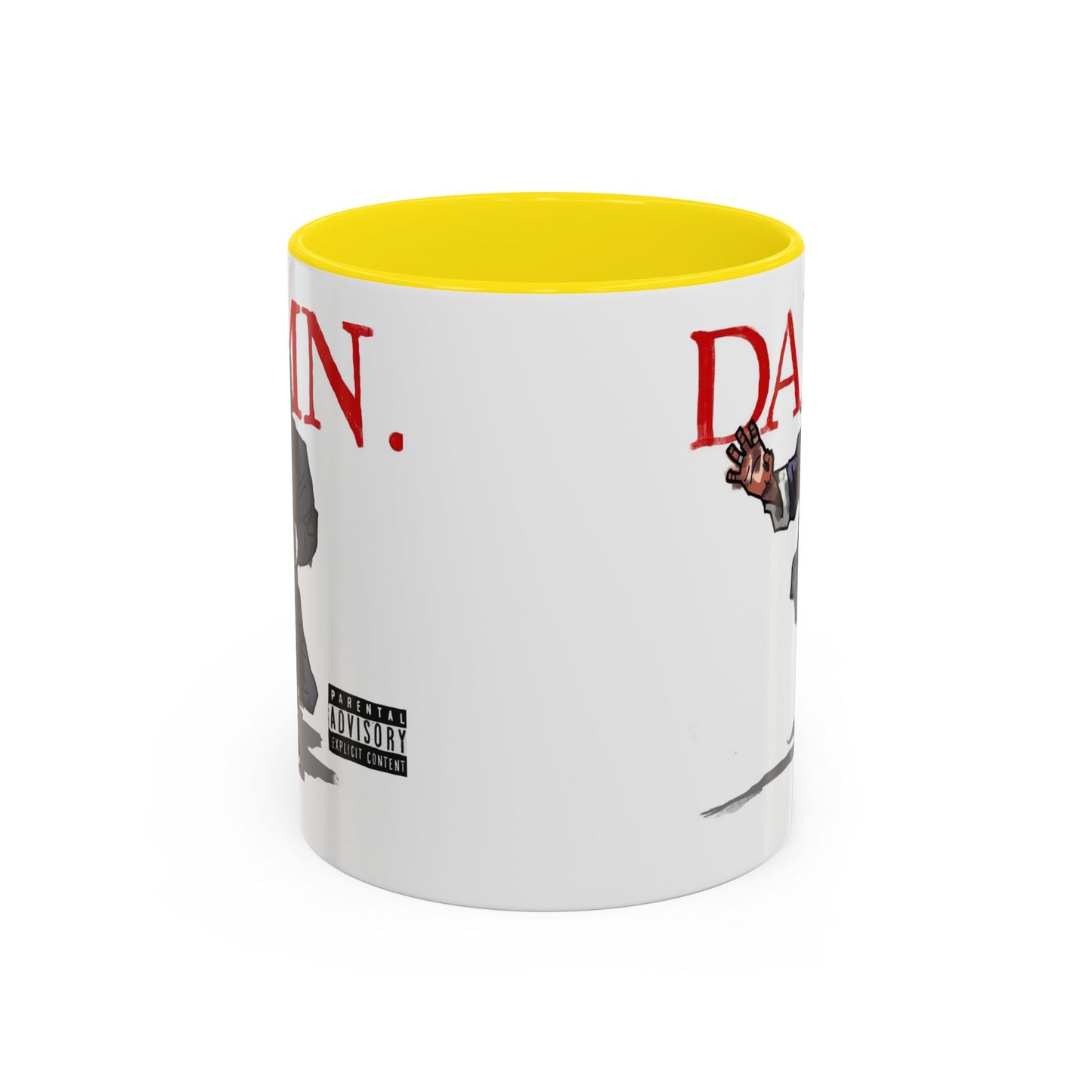 Kendrick Lamar “Kung Fu Kenny” DAMN Mug – Hip-Hop Coffee Cup, Artistic Fan Gift