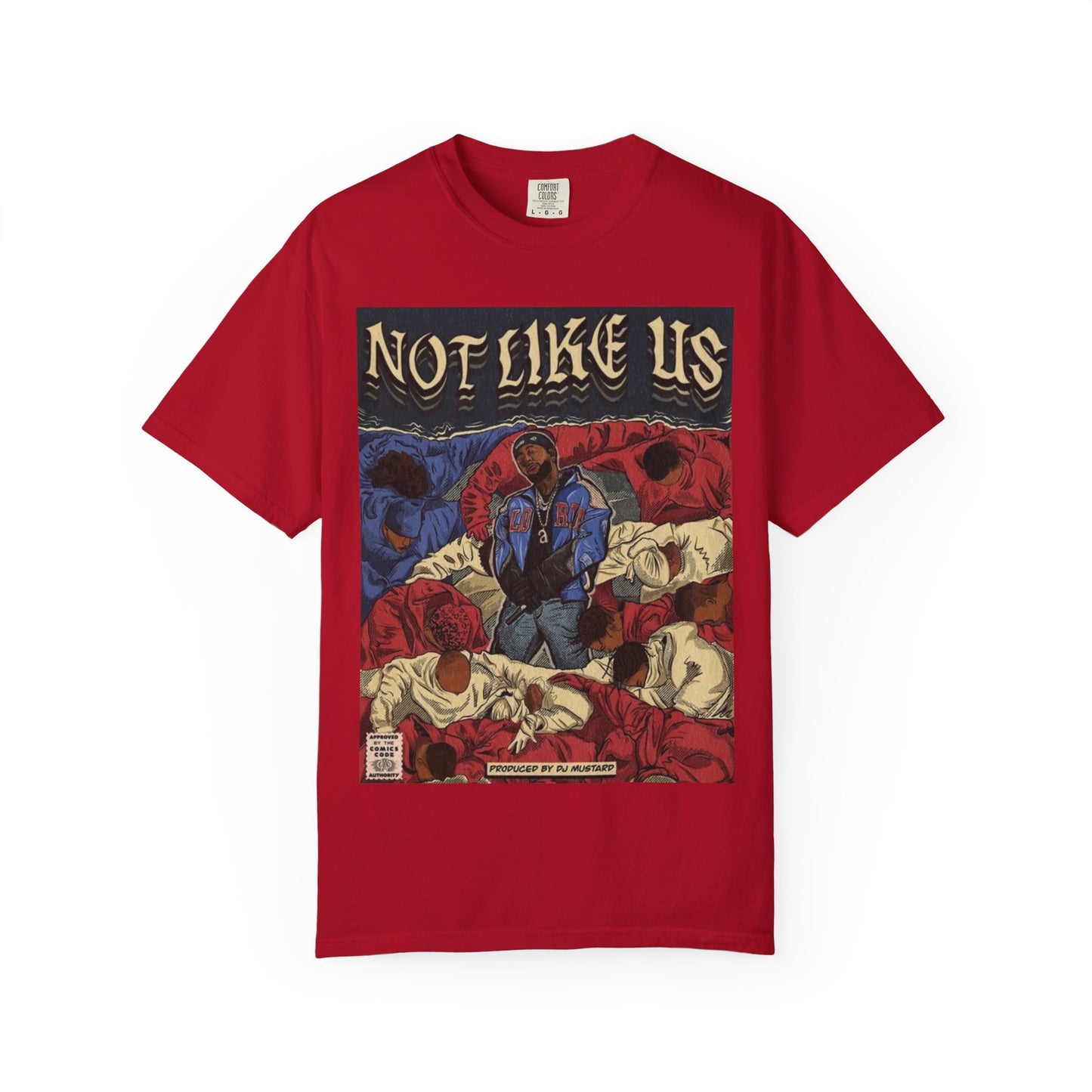 Kendrick Lamar "Not Like Us" Comic Cover - T-shirt
