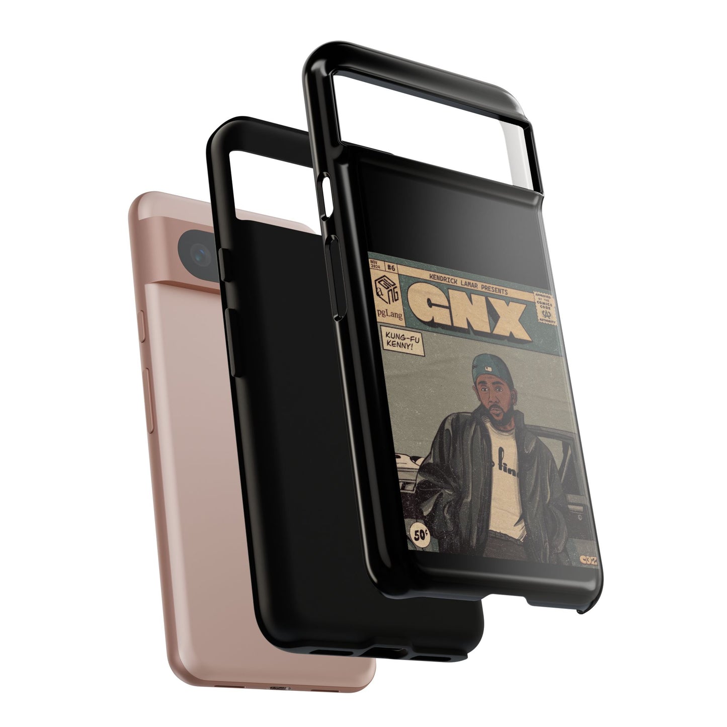 Kendrick Lamar "GNX" Comic Book Phone Case – Tough Shockproof Cover for iPhone, Samsung, & More