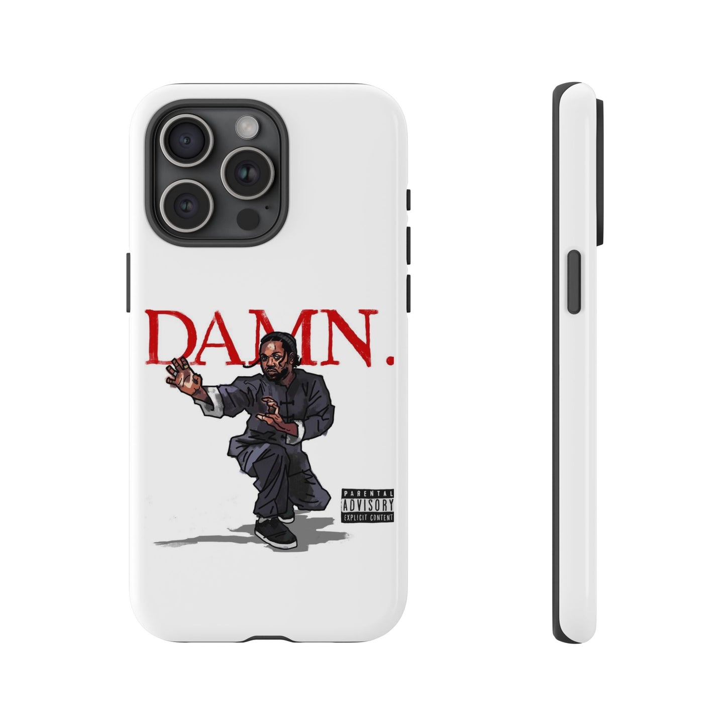 Kendrick Lamar “Kung Fu Kenny” DAMN Album Tough Phone Case – Shockproof Dual Layer Cover
