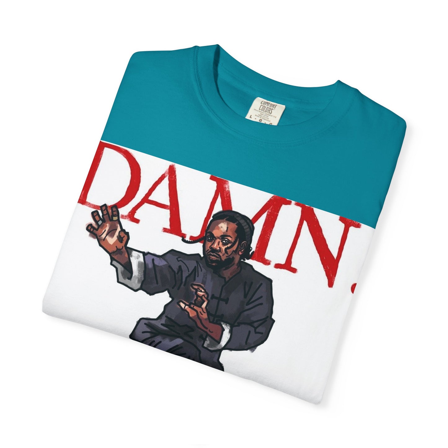 Kendrick Lamar "Kung Fu Kenny" "Damn" Album - T-shirt