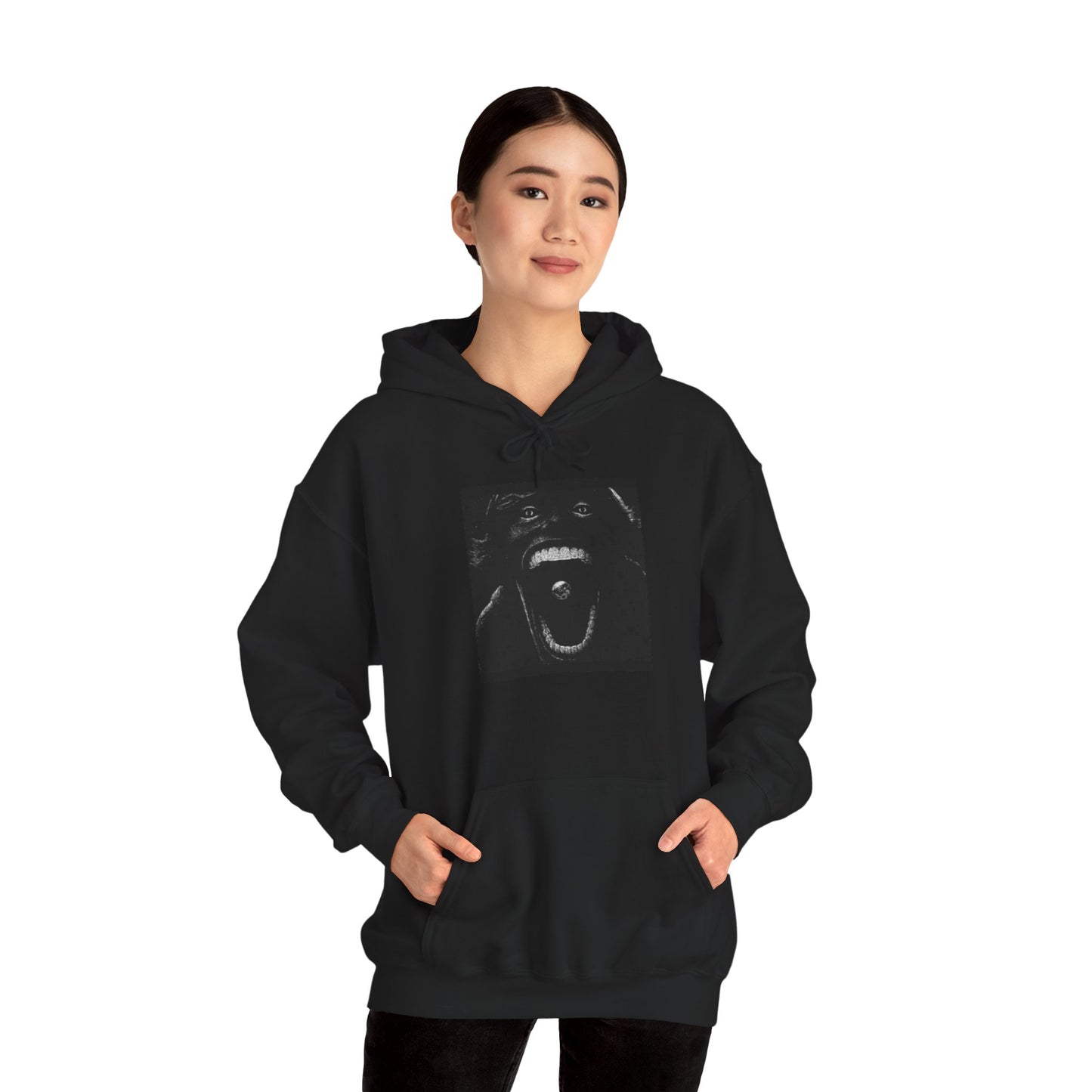 67 Meme Monster Hoodie — Scary Pullover for Meme Fans & Horror Lovers - Creepy