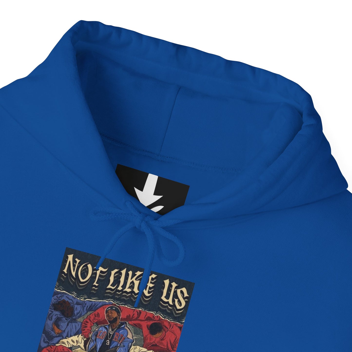 Kendrick Lamar "Not Like Us" Comic Book Hoodie – Hip Hop Fan Art Sweatshirt, Unisex Streetwear Gift