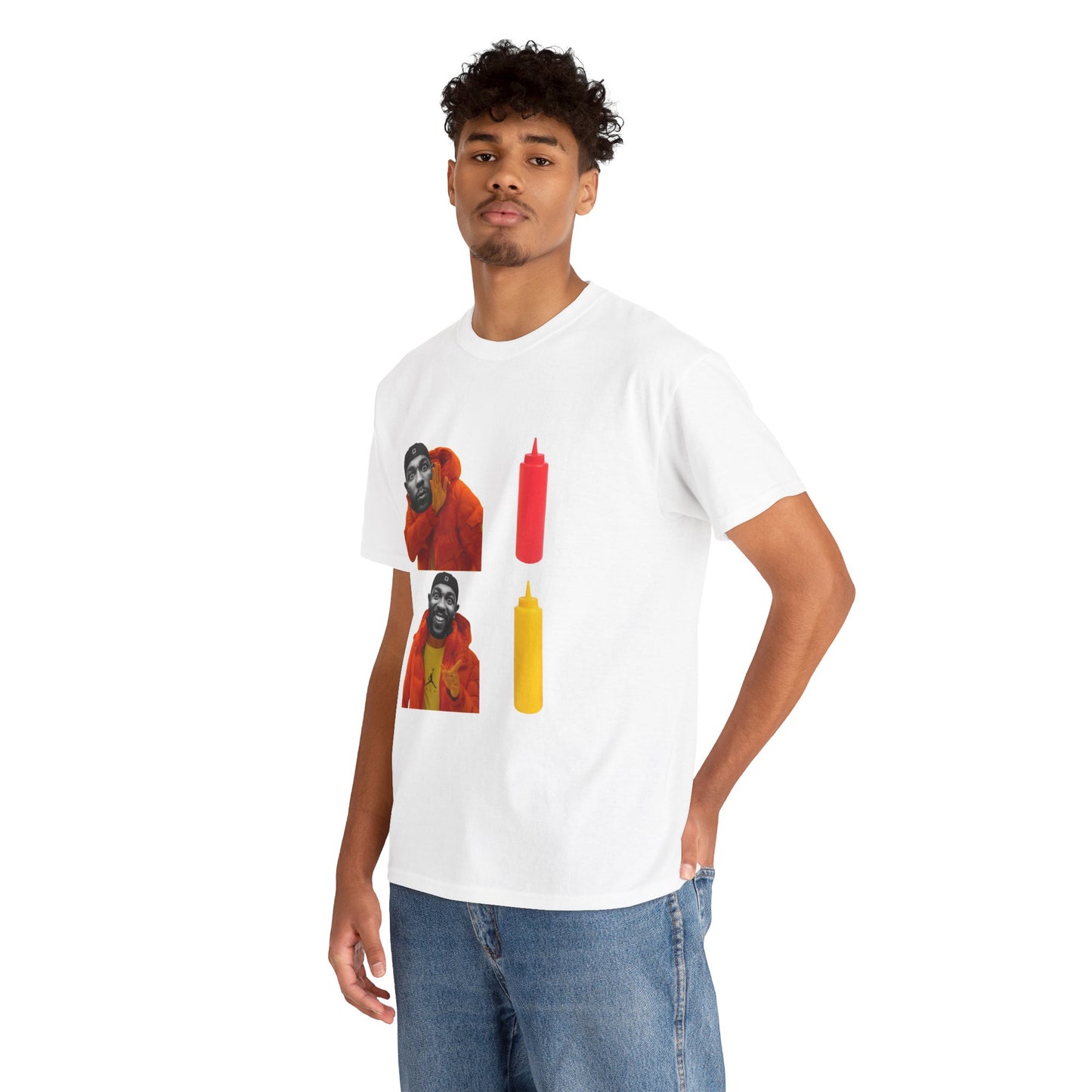 Kendrick Lamar Mustard Drake Meme - Graphic T-Shirt - Tee