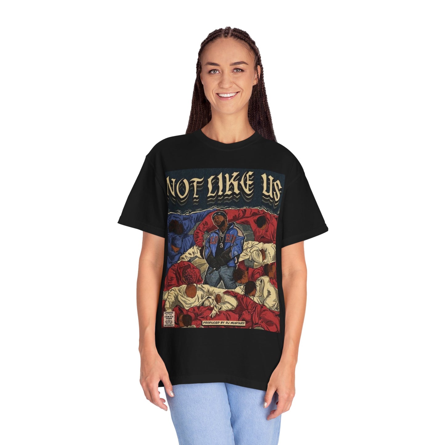 Kendrick Lamar "Not Like Us" Comic Cover - T-shirt