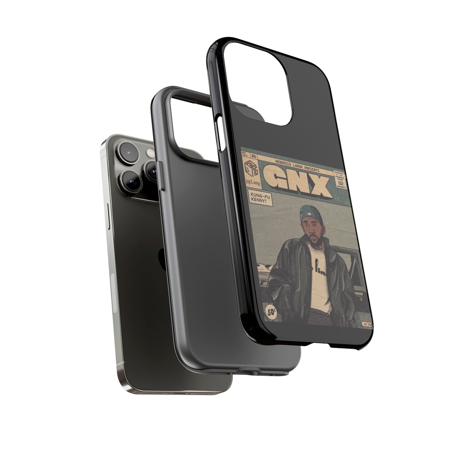 Kendrick Lamar "GNX" Comic Book Phone Case – Tough Shockproof Cover for iPhone, Samsung, & More